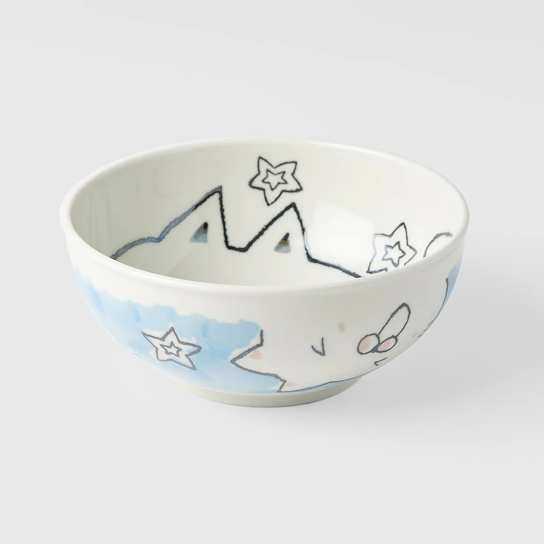 Kids bowl cat design 16cm - Image 3