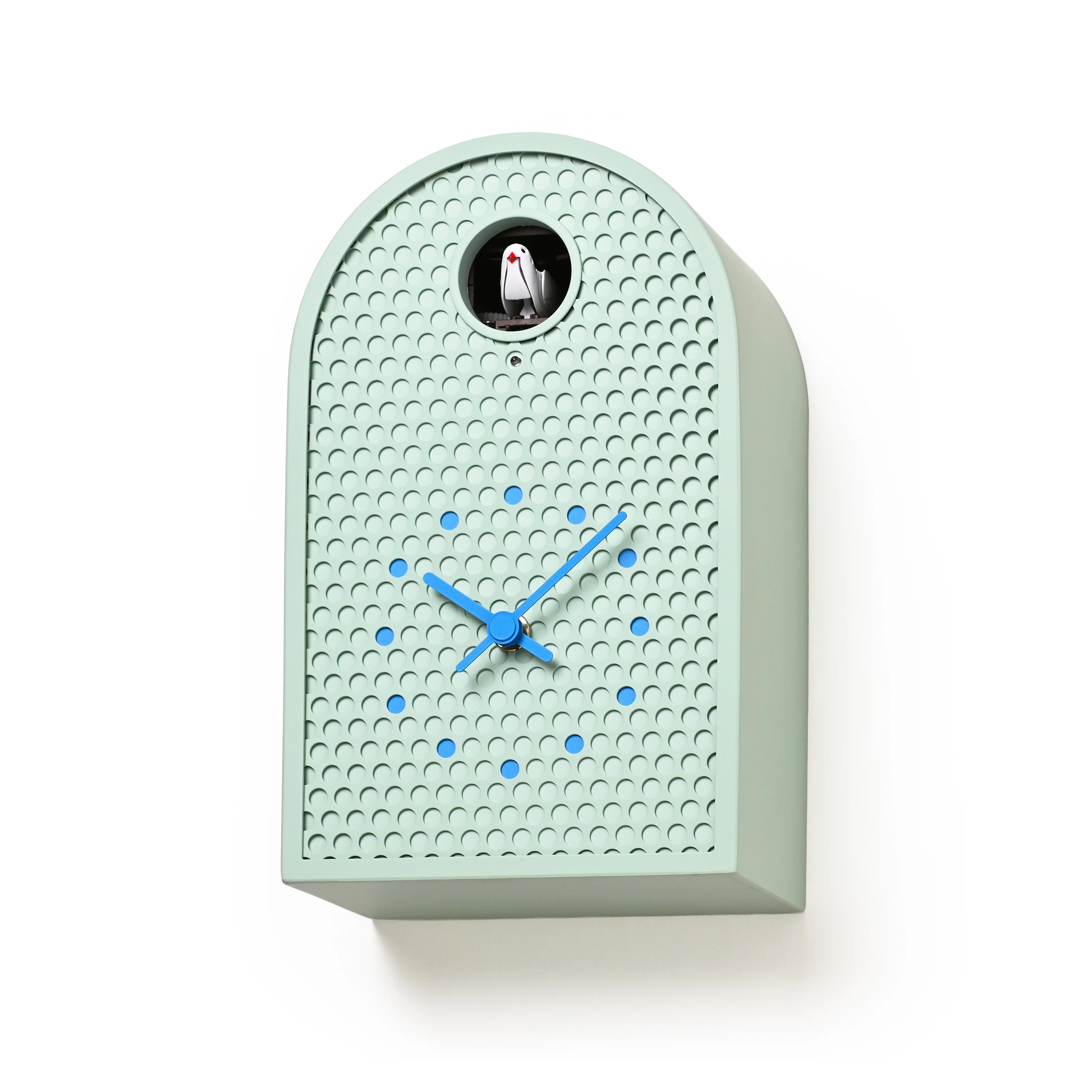 Lemnos COO Japanese Designer Cuckoo Clock - Mint Blue