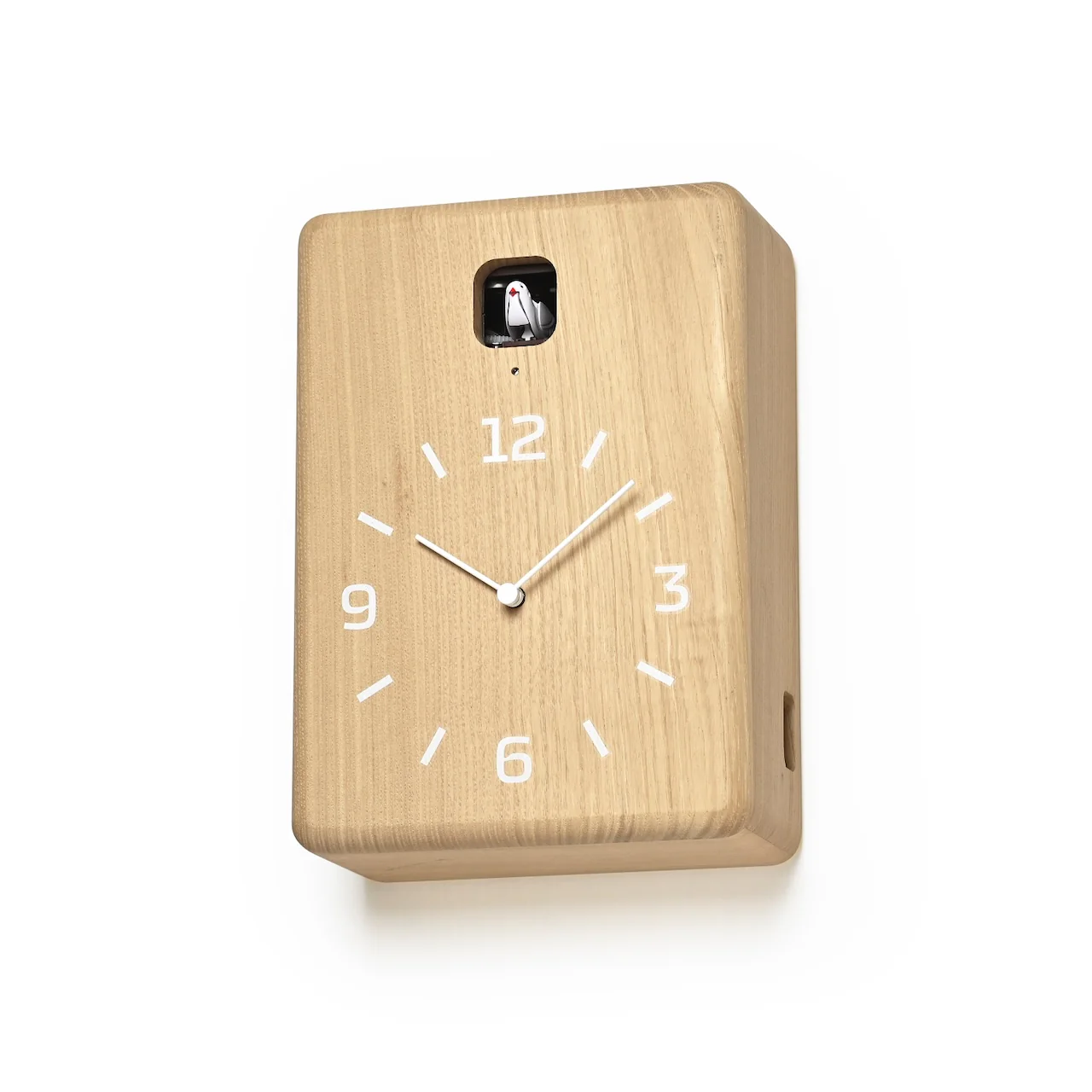 Lemnos CUCU Japanese Designer Cuckoo Clock - Natural