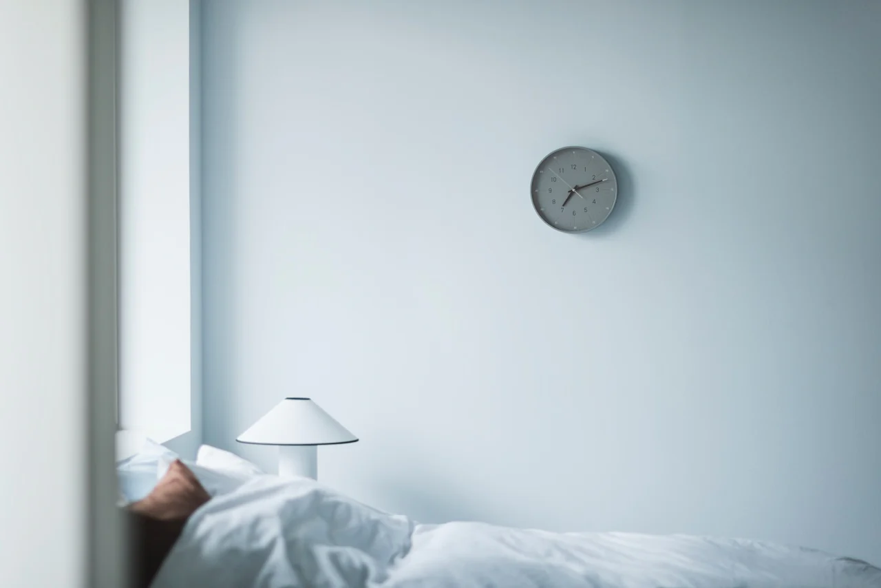 Lemnos essent Japanese Designer Wall Clock - Grey - Image 4