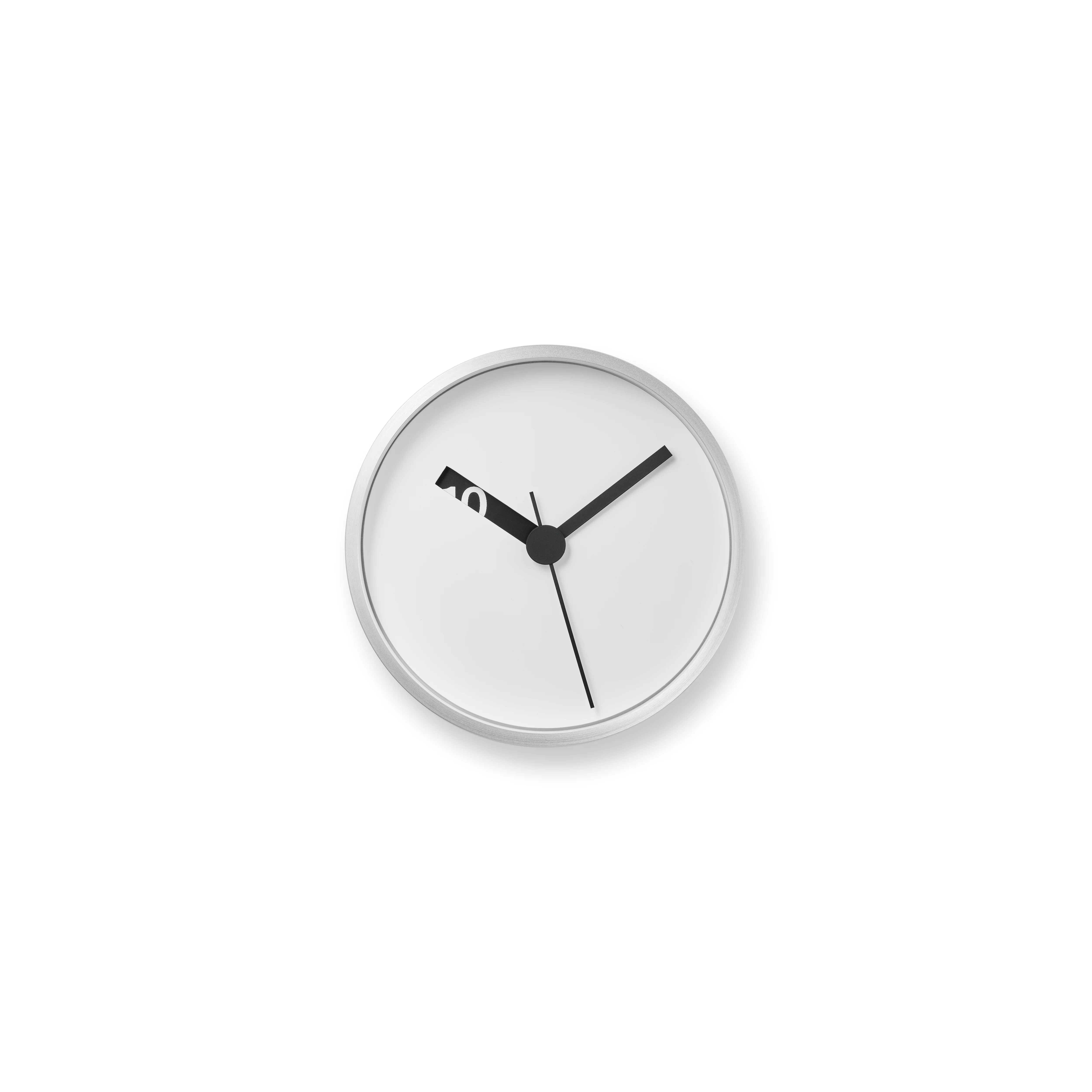 Lemnos Extra Normal Japanese Designer Clock - White - Image 7