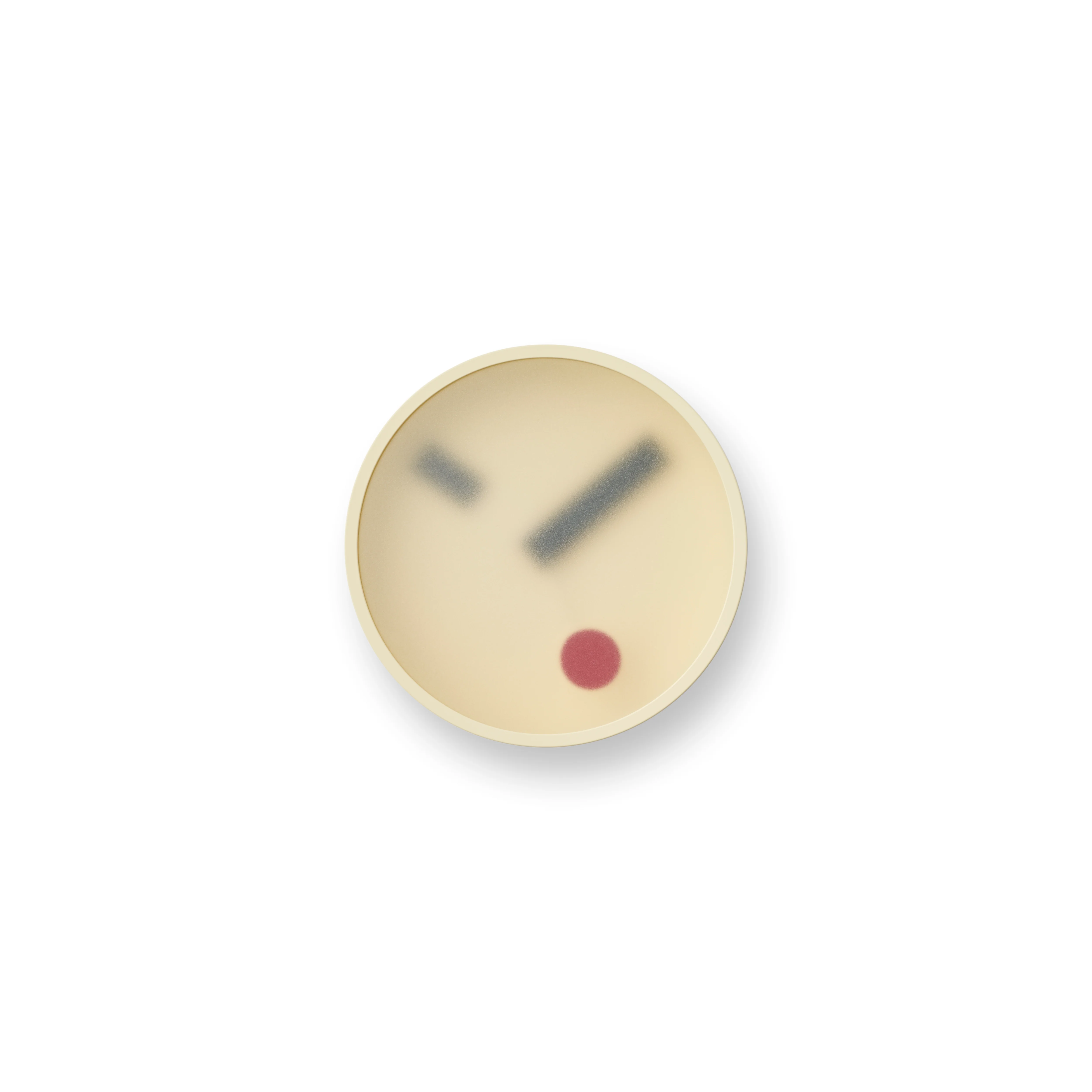 Lemnos Kehai Japanese Designer Wall Clock - Clay Yellow - Image 4