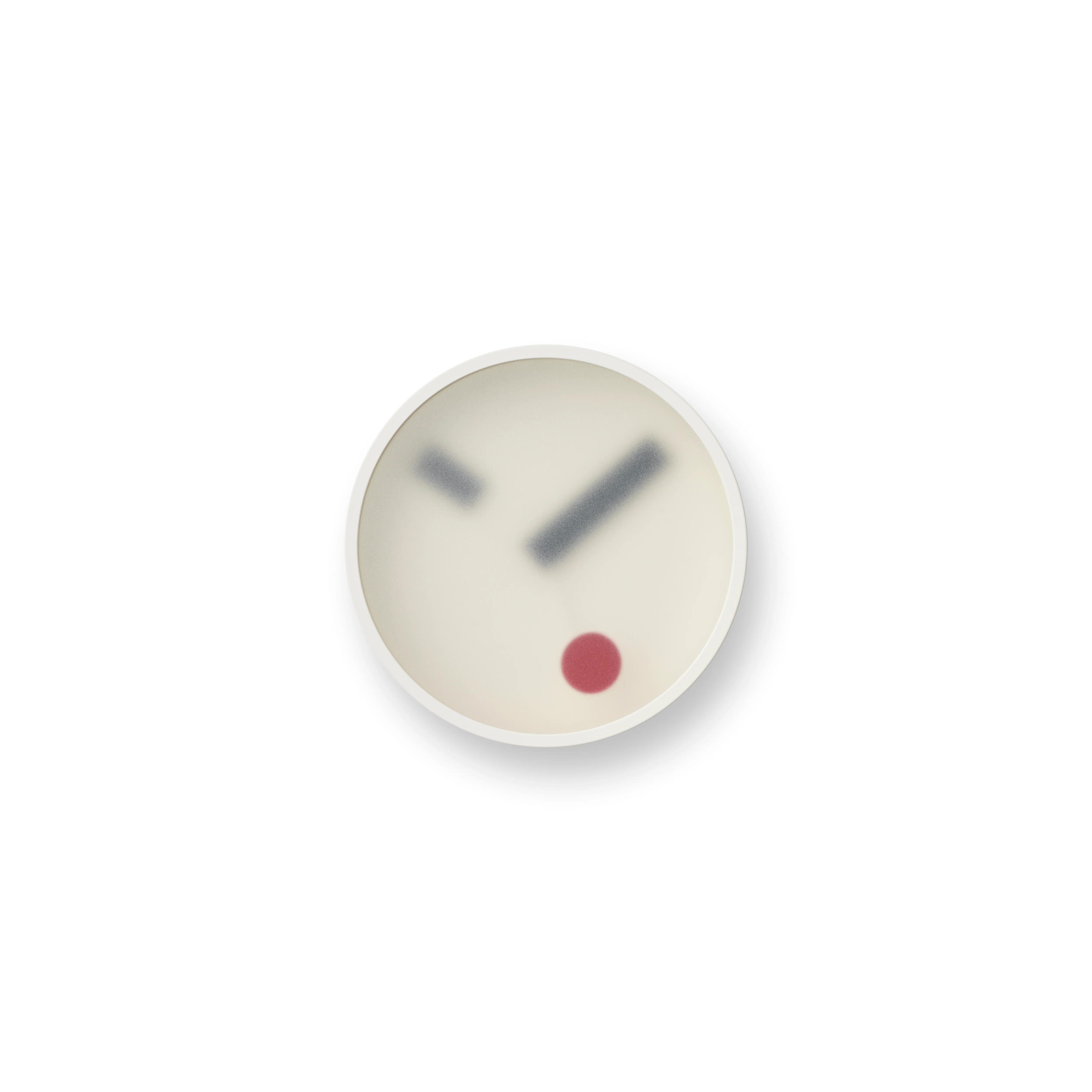 Lemnos Kehai Japanese Designer Wall Clock - Shikkui White - Image 4