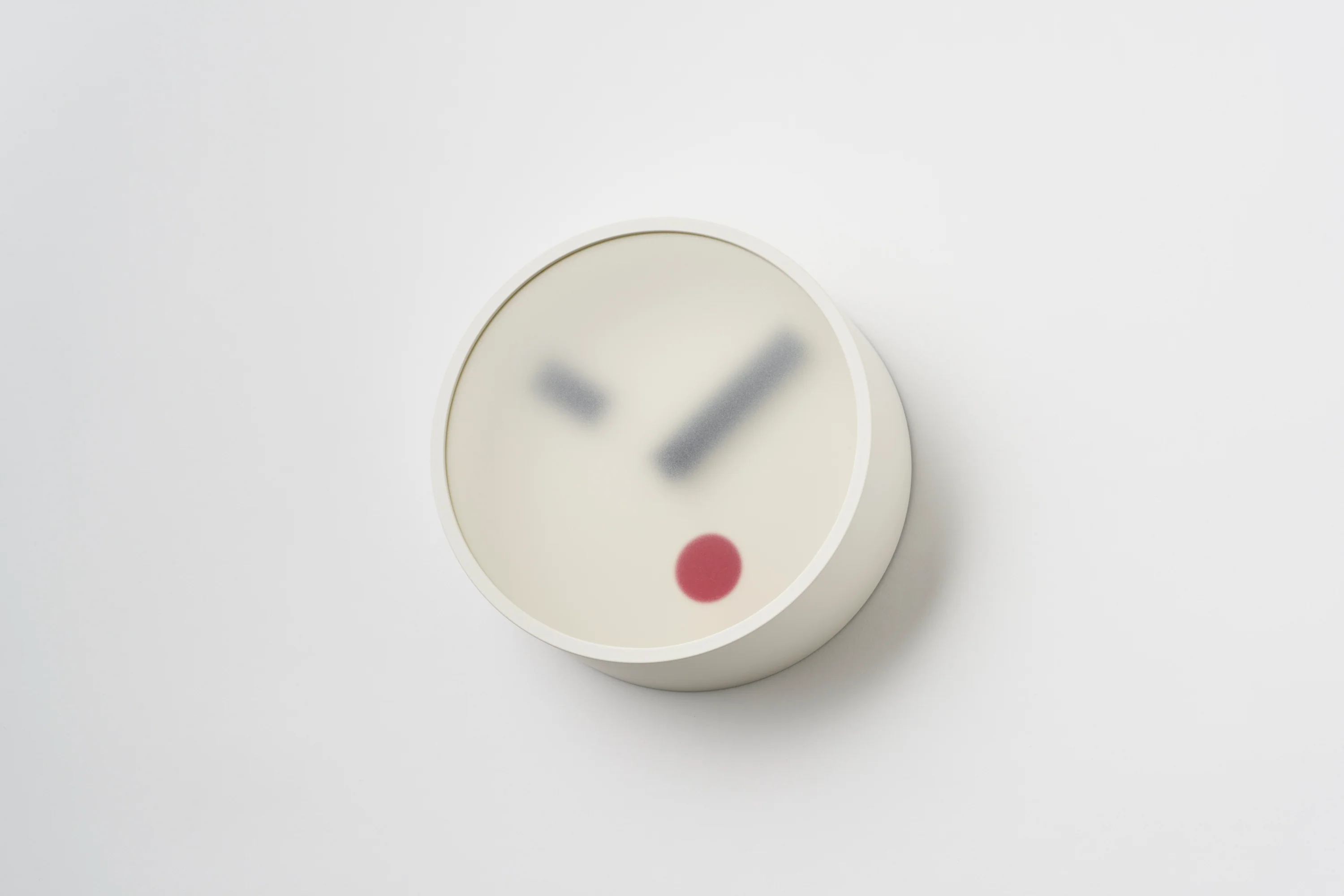 Lemnos Kehai Japanese Designer Wall Clock - Shikkui White - Image 5