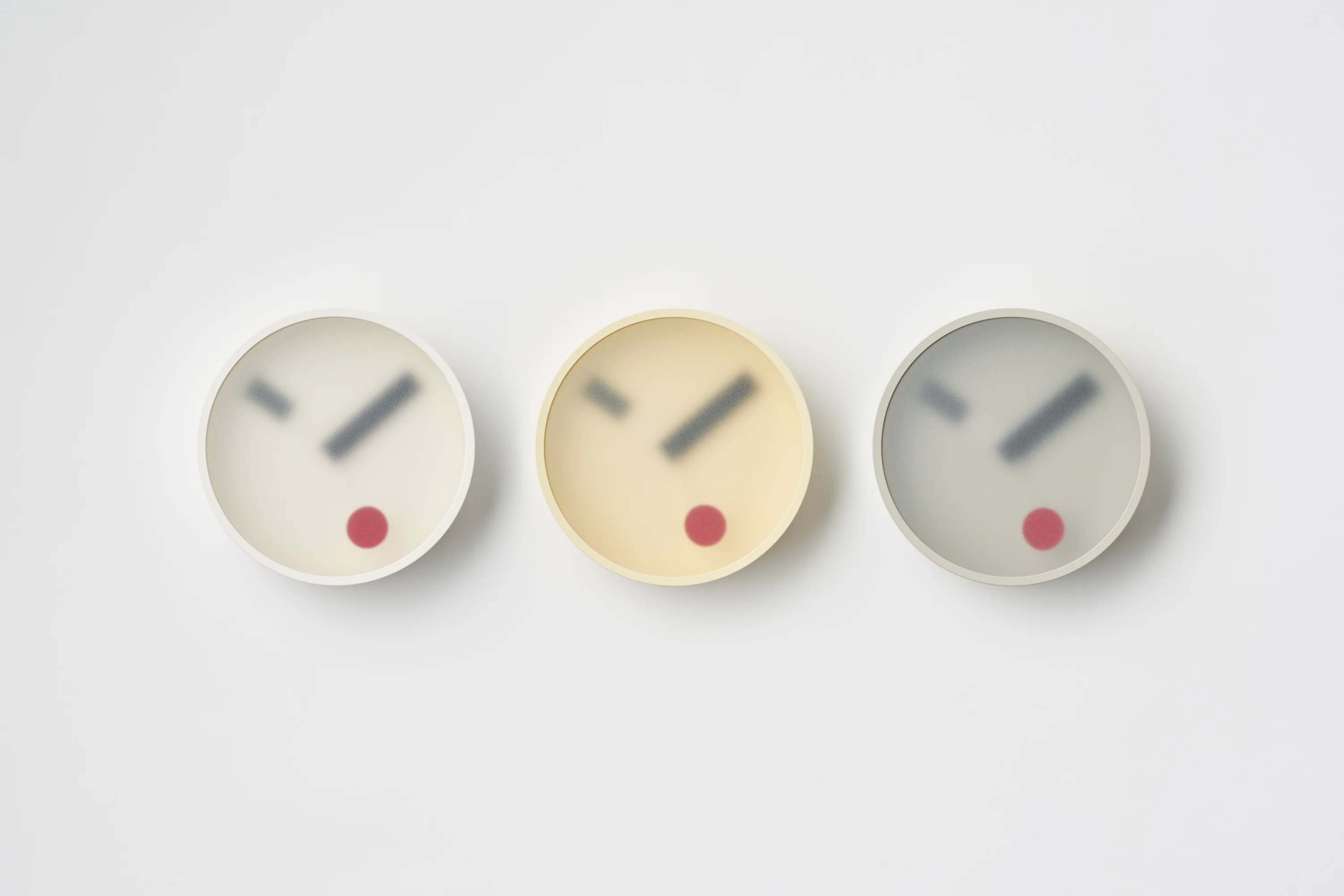 Lemnos Kehai Japanese Designer Wall Clock - Shikkui White - Image 8