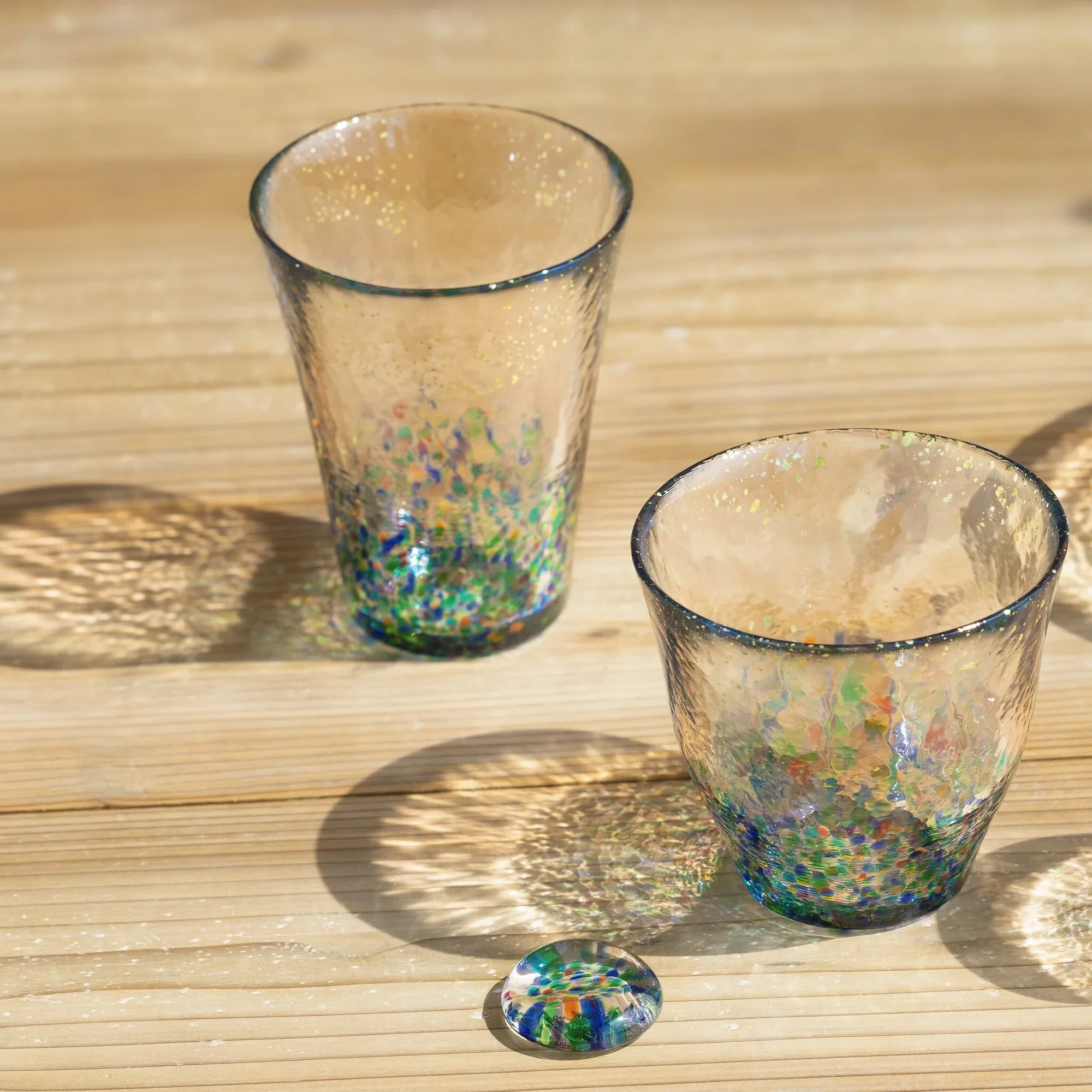 Matsuri Handmade Gold Rim Tumbler 305ml - Image 3