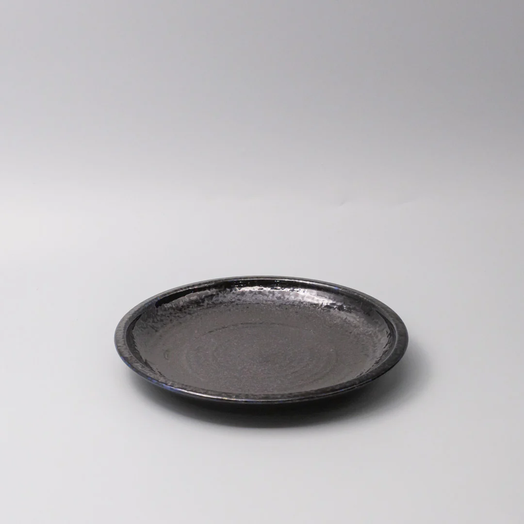 Midnight Pearl Thick Edge Dinner Plate 25cm - Image 2