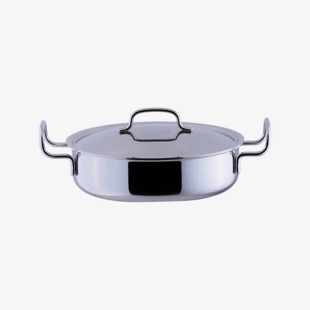 Miyazaki Hattori Geo Shallow pot 22cm
