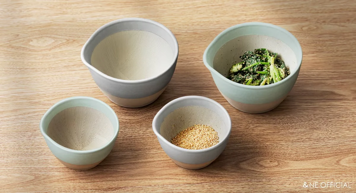 Motoshige Japanese Suribachi White Mortar & Pestle Set 11cm - Image 14
