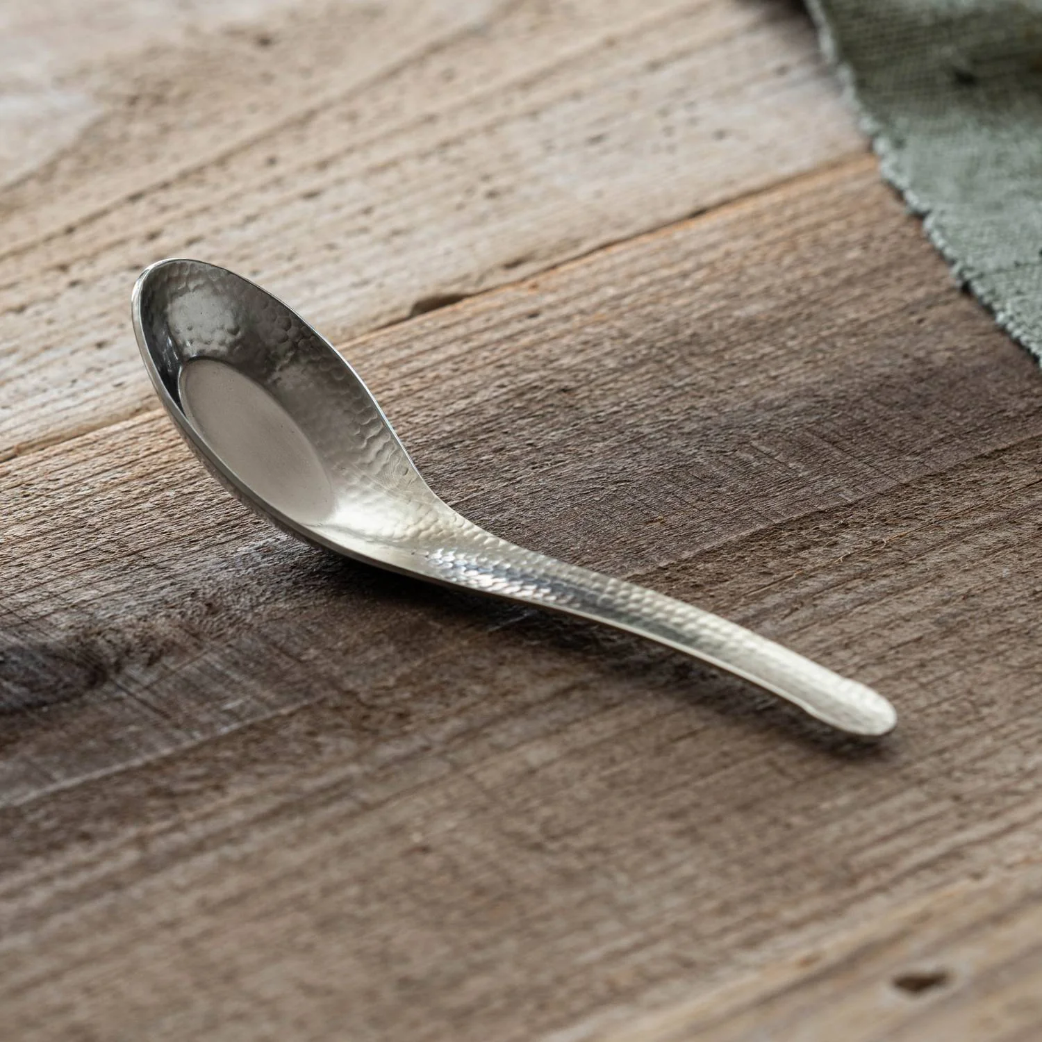 Nagomi Hammered Large Spoon 15cm