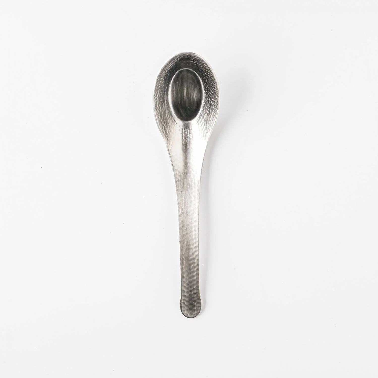 Nagomi Hammered Large Spoon 15cm - Image 2