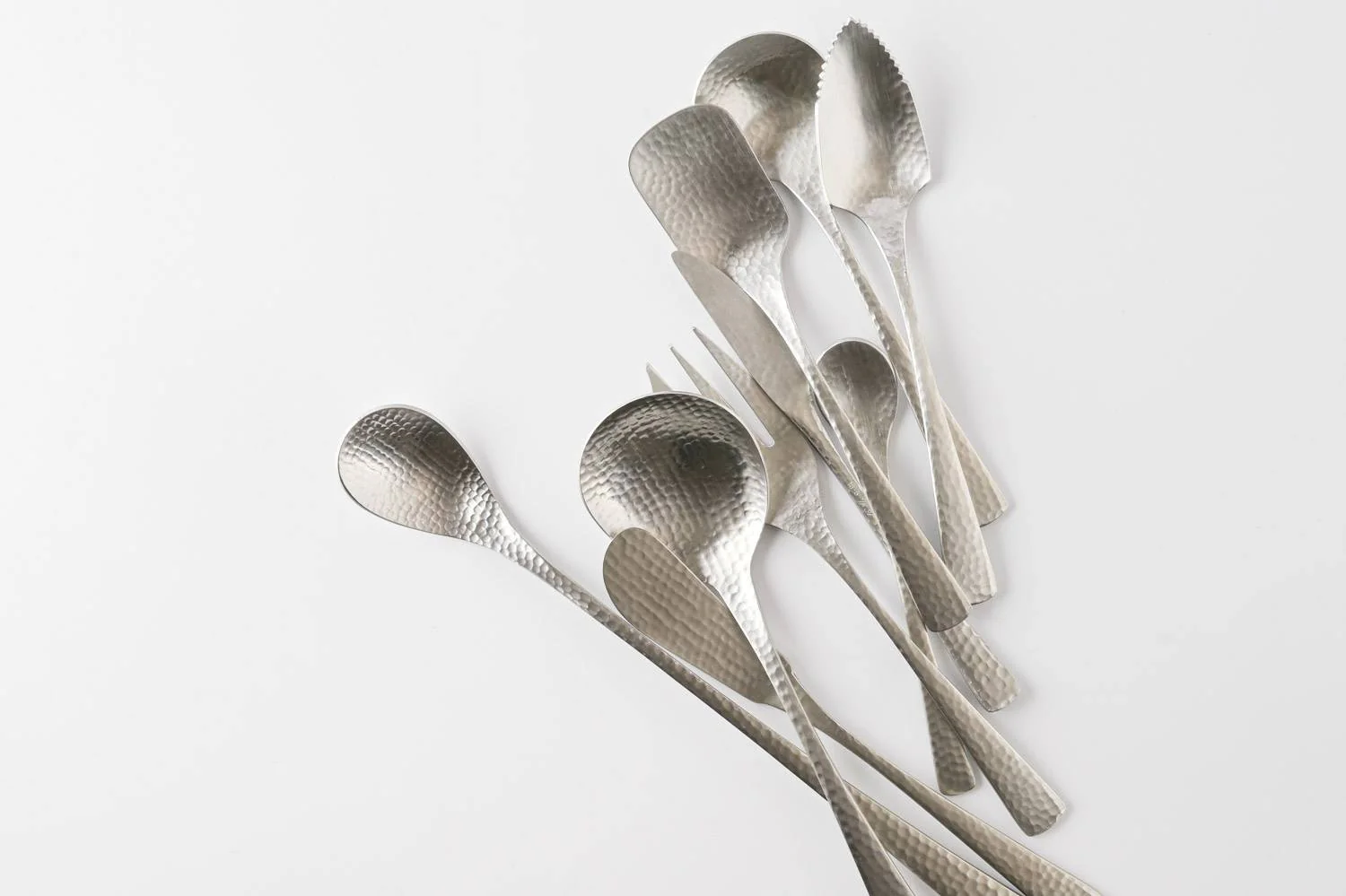 Nagomi Hammered Sugar Spoon 12cm - Image 9