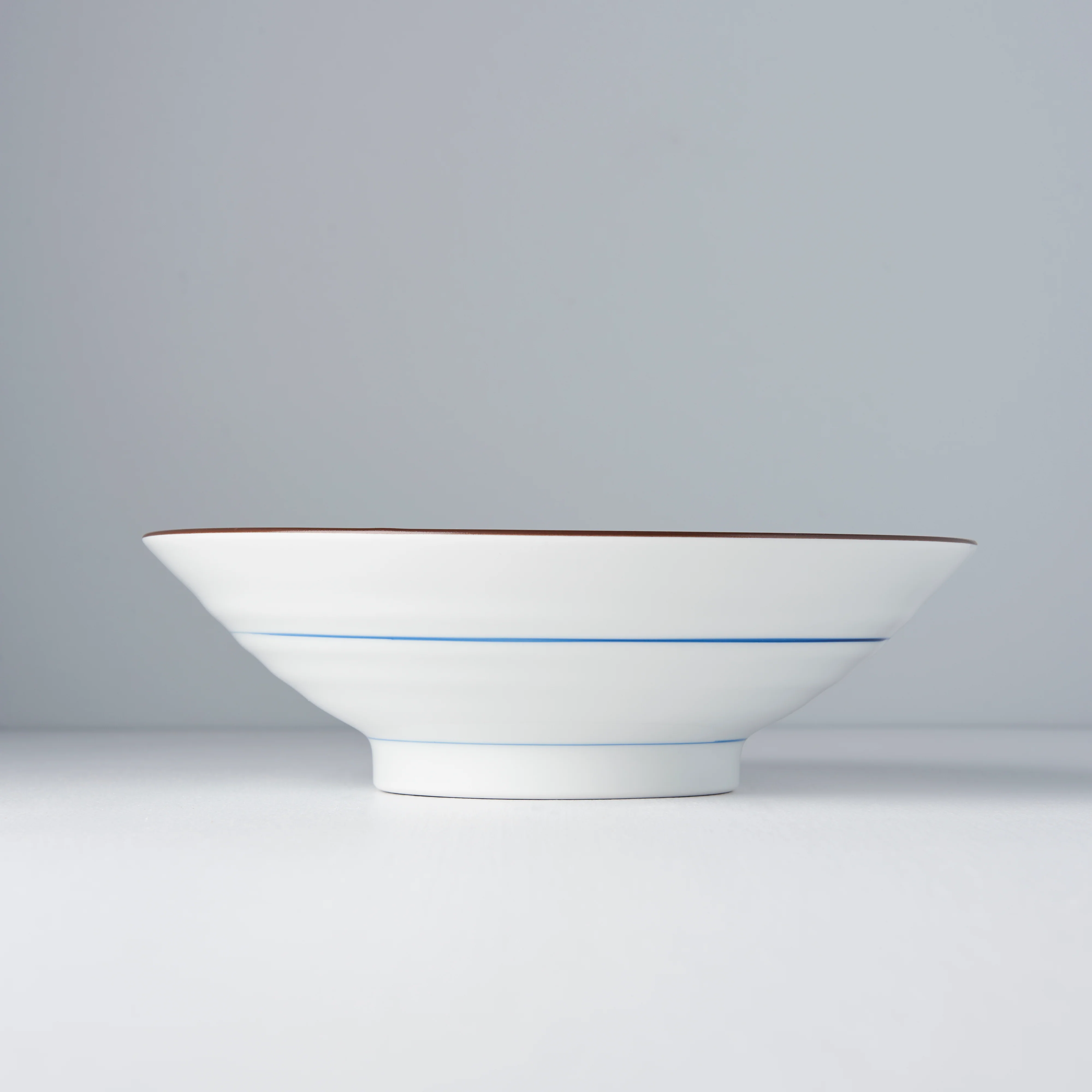 Navy Ikat Ramen Bowl 24cm - Image 4