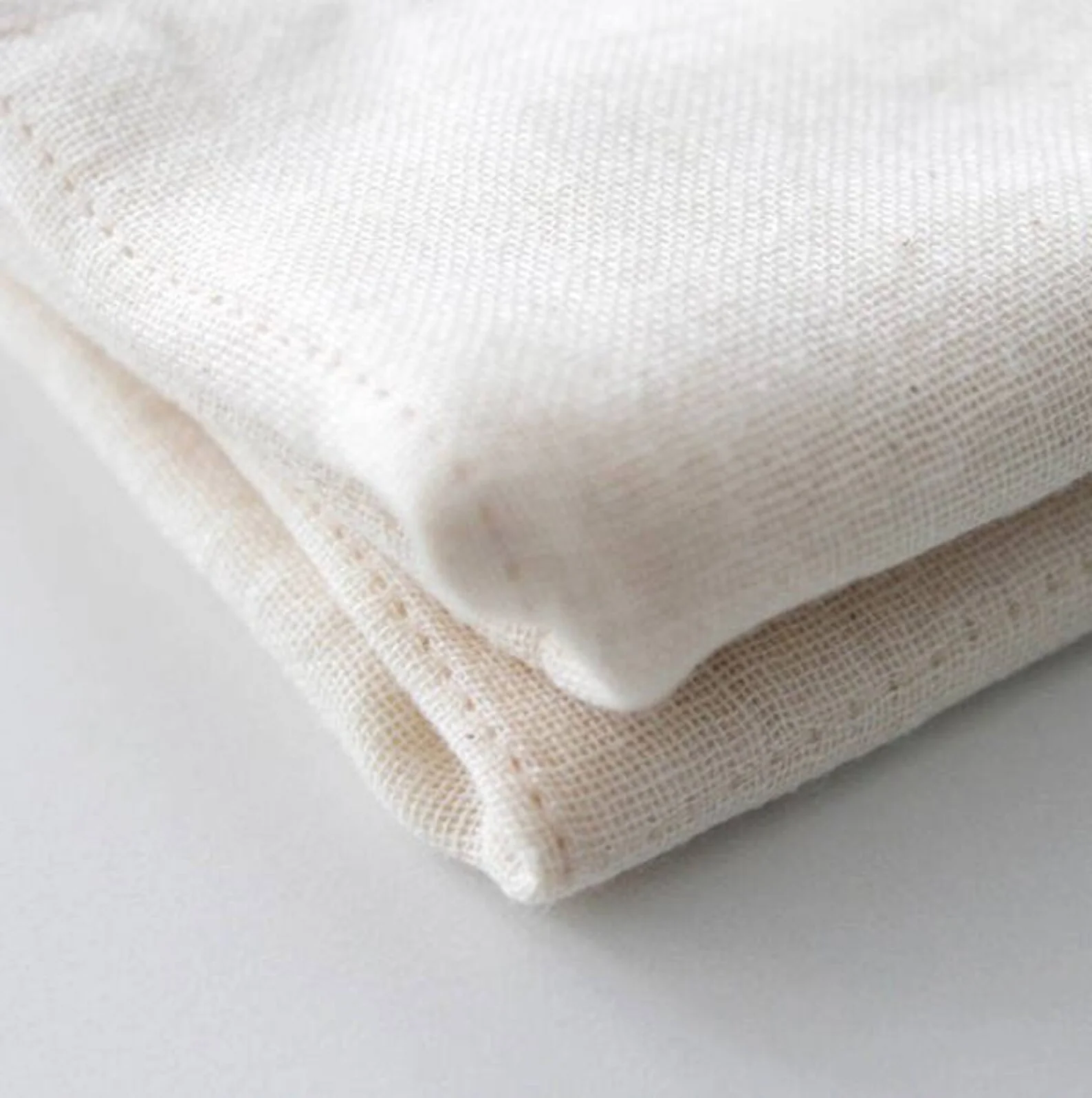 Organic Cotton Face Towel - Ivory - Image 3