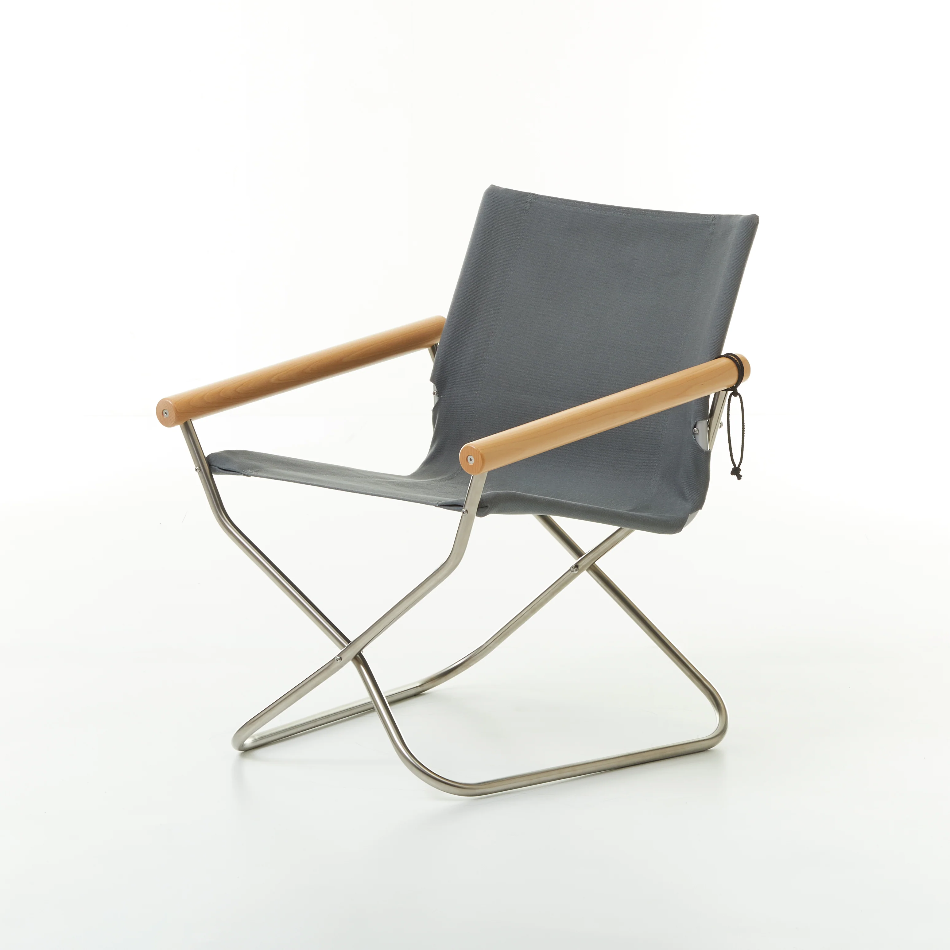 Nychair X 80 Japanese Folding Lounge Chair - Natural Grey