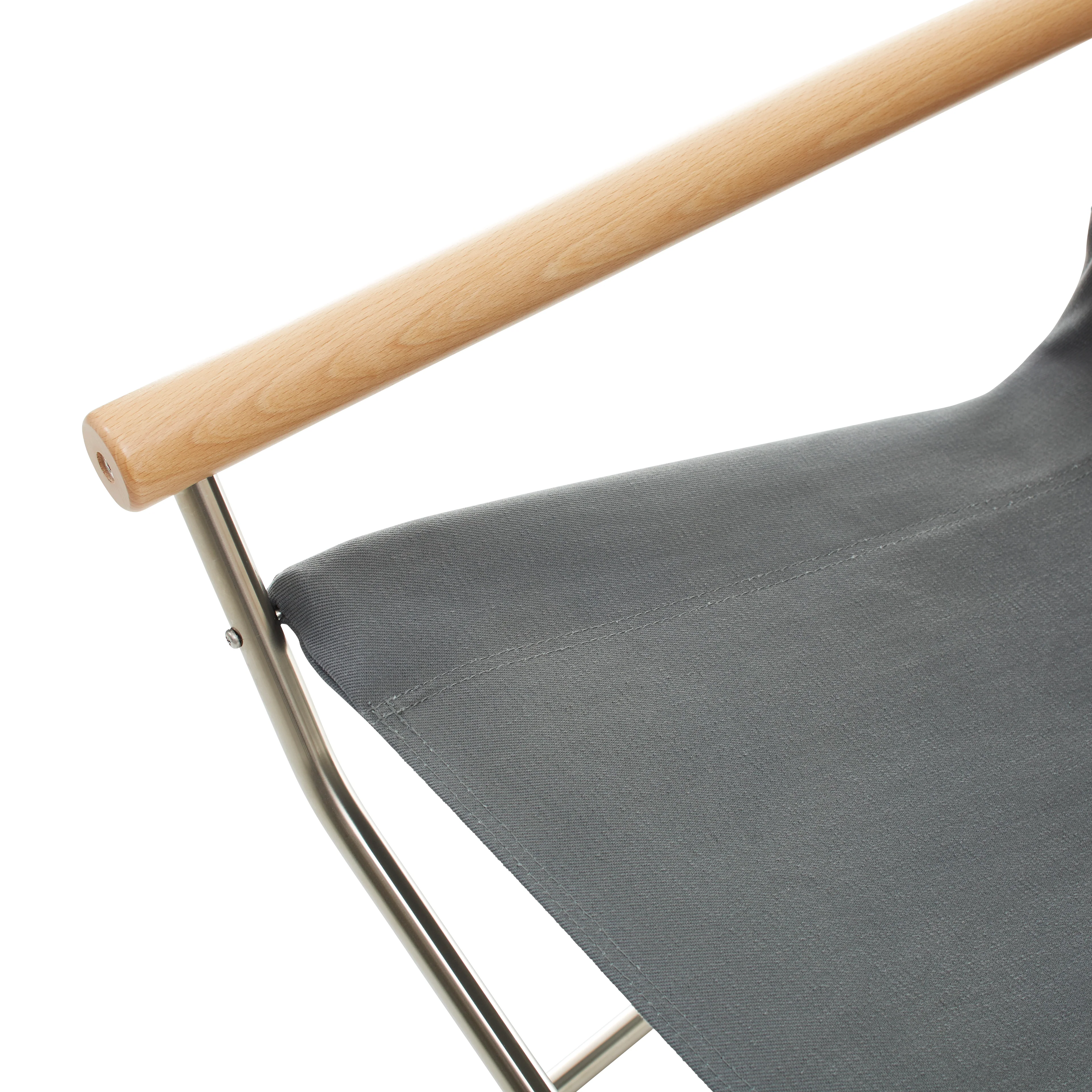 Nychair X 80 Japanese Folding Lounge Chair - Natural Grey - Image 7