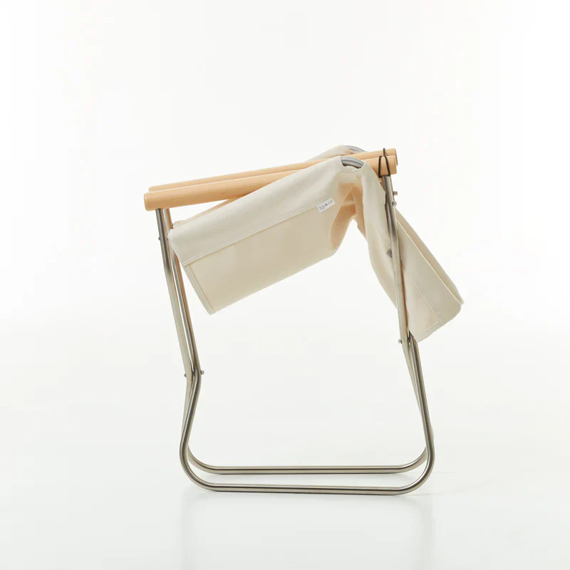 Nychair X 80 Japanese Folding Lounge Chair - Natural White - Image 6