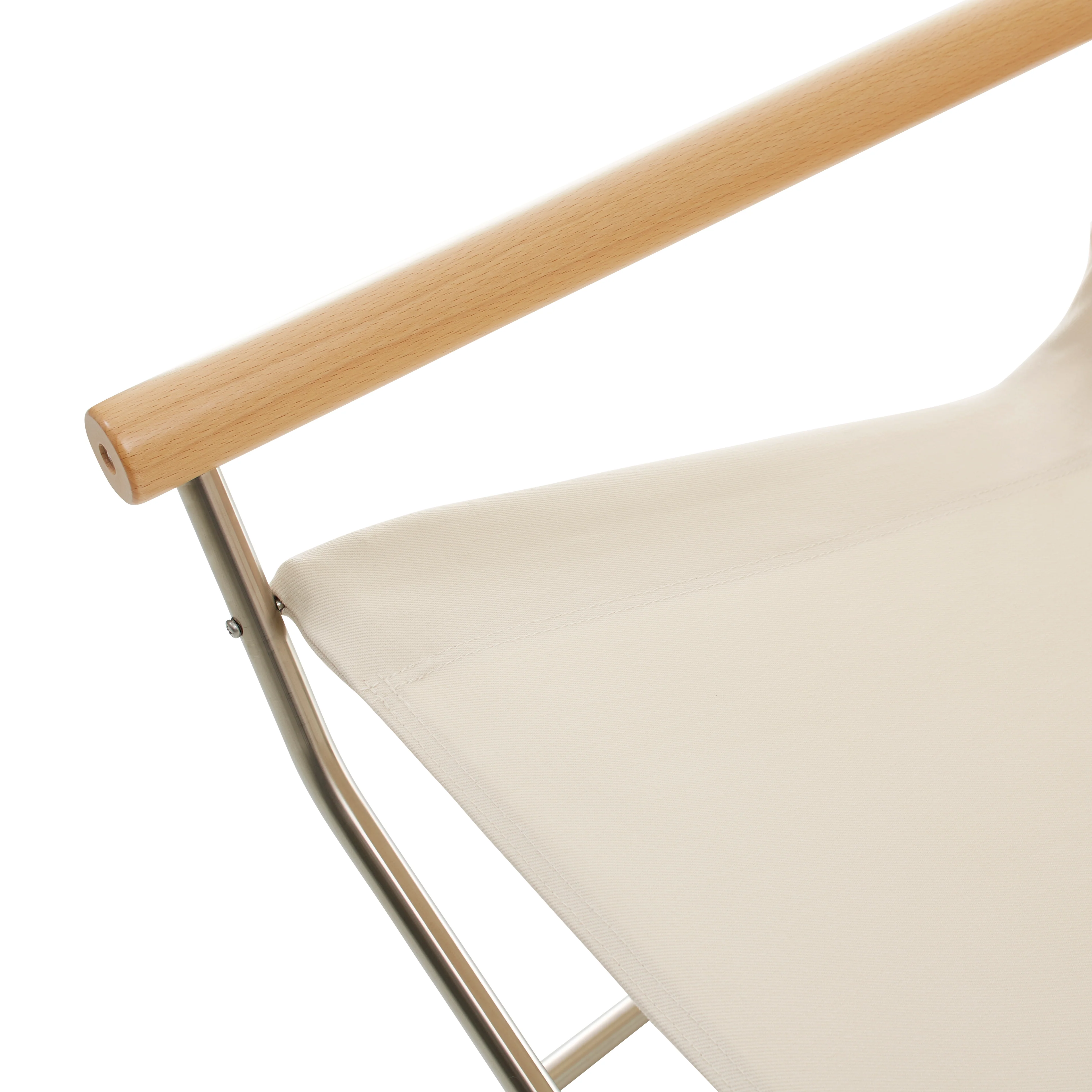 Nychair X 80 Japanese Folding Lounge Chair - Natural White - Image 7