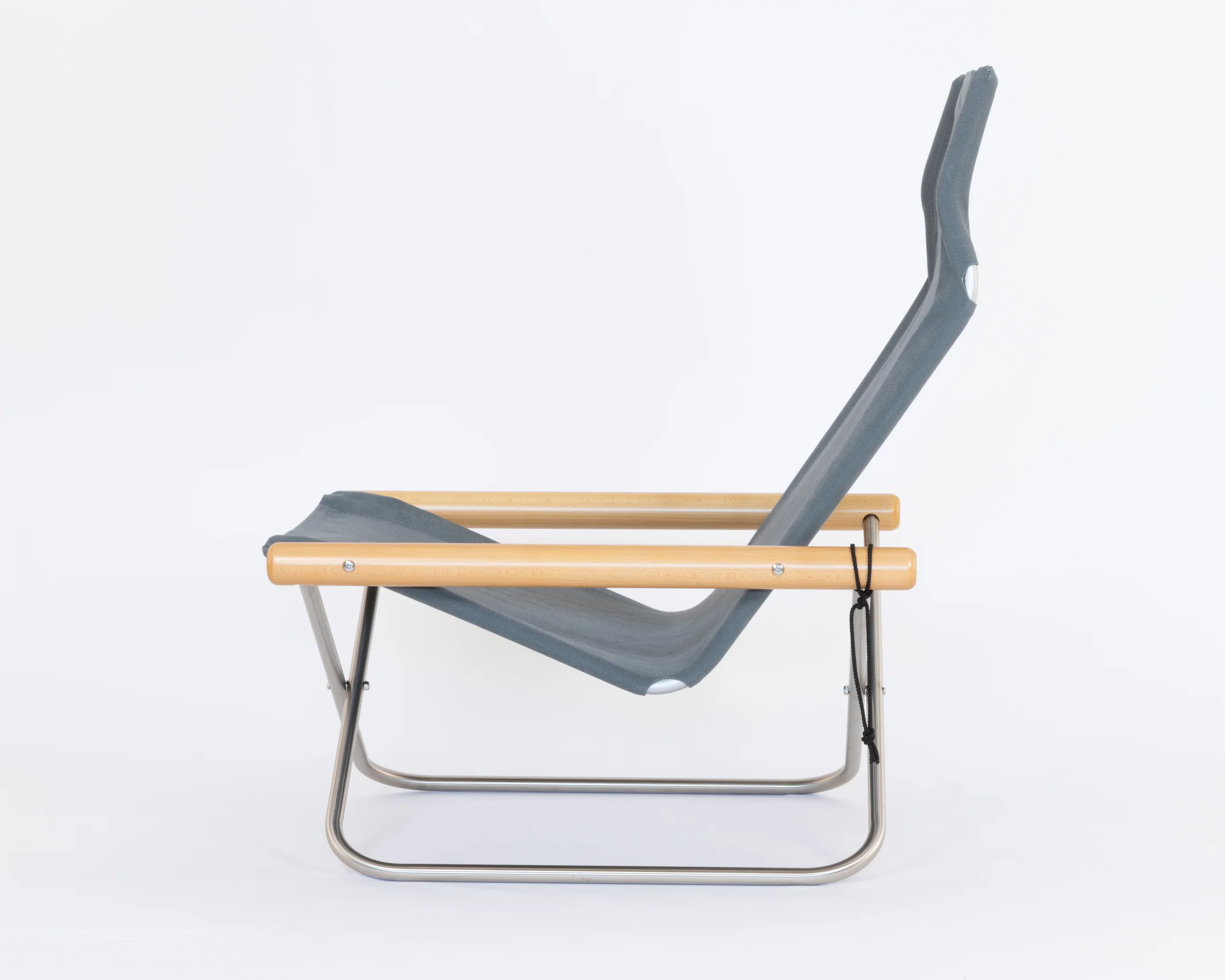 Nychair X Japanese Folding Lounge Chair - Natural Grey - Image 5