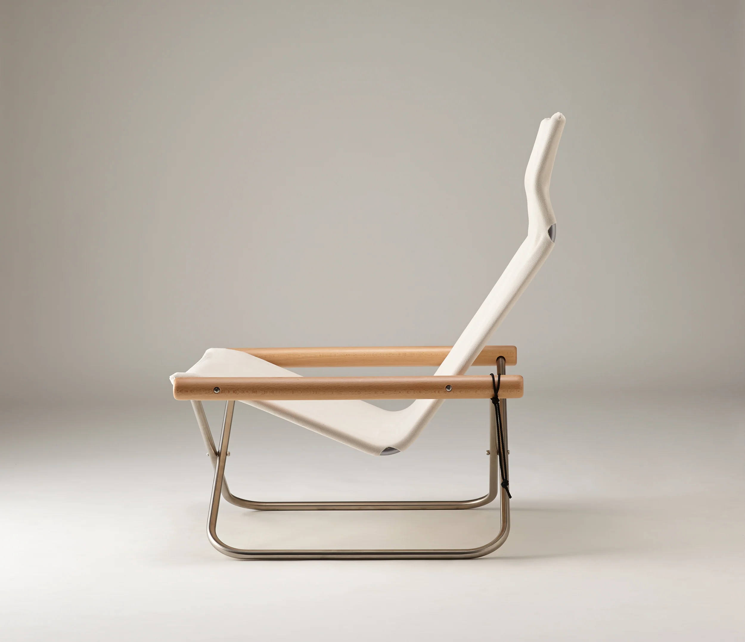 Nychair X Japanese Folding Lounge Chair - Natural White - Image 5