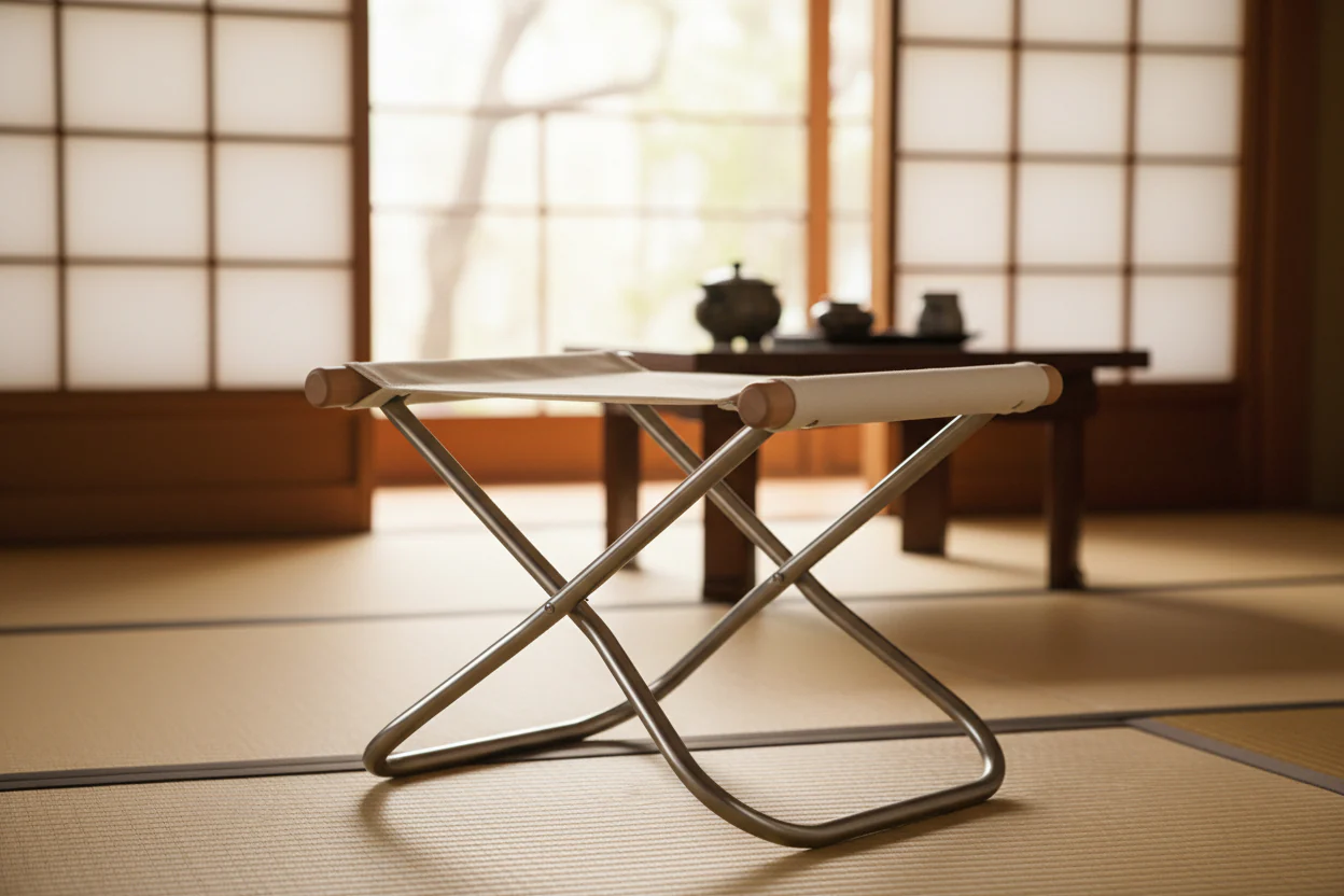 Nychair X Japanese Ottoman - Natural White - Image 7