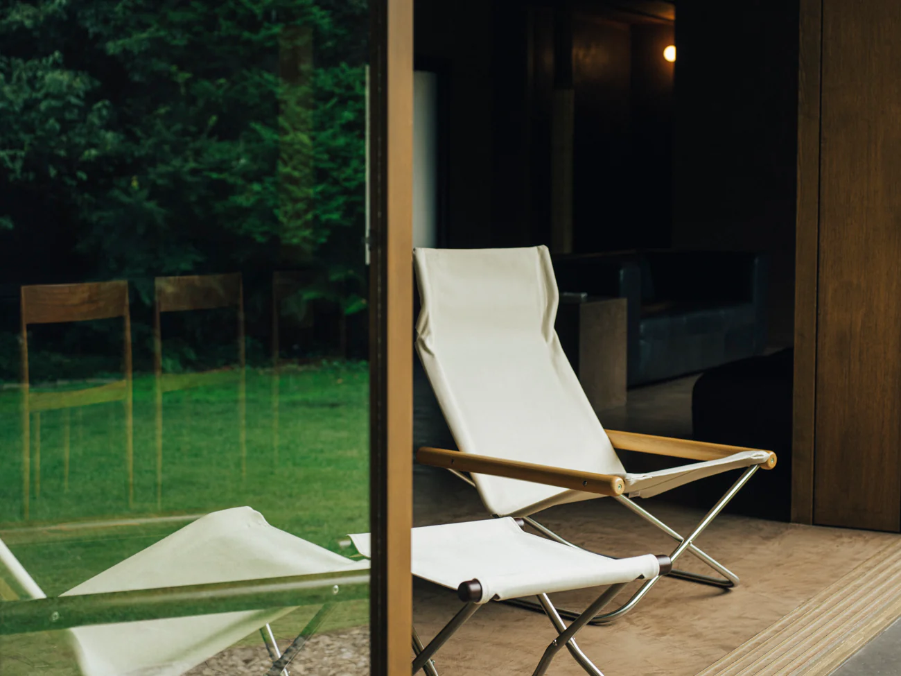 Nychair X Japanese Ottoman - Natural White - Image 9