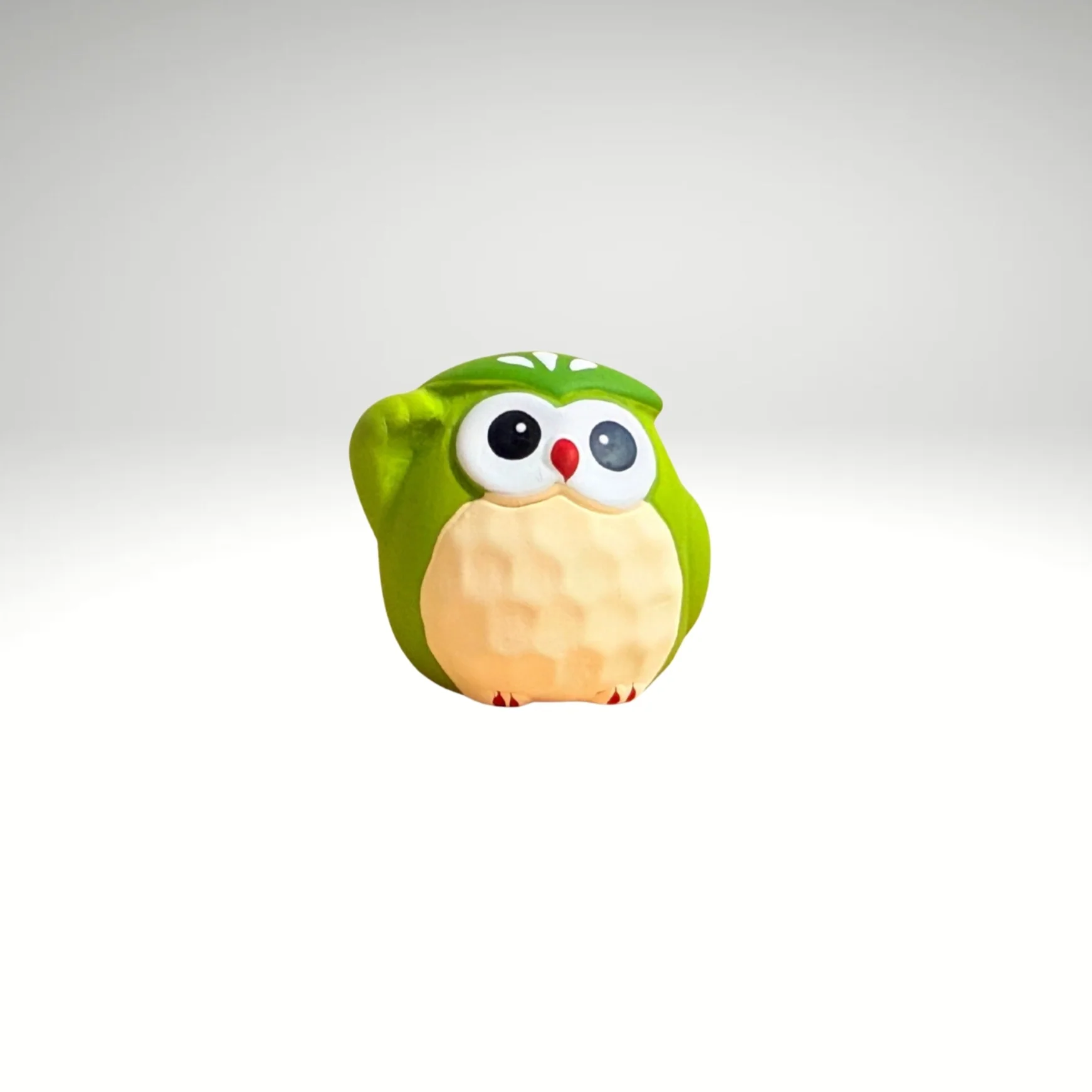 Okimono Lucky Owl - Green