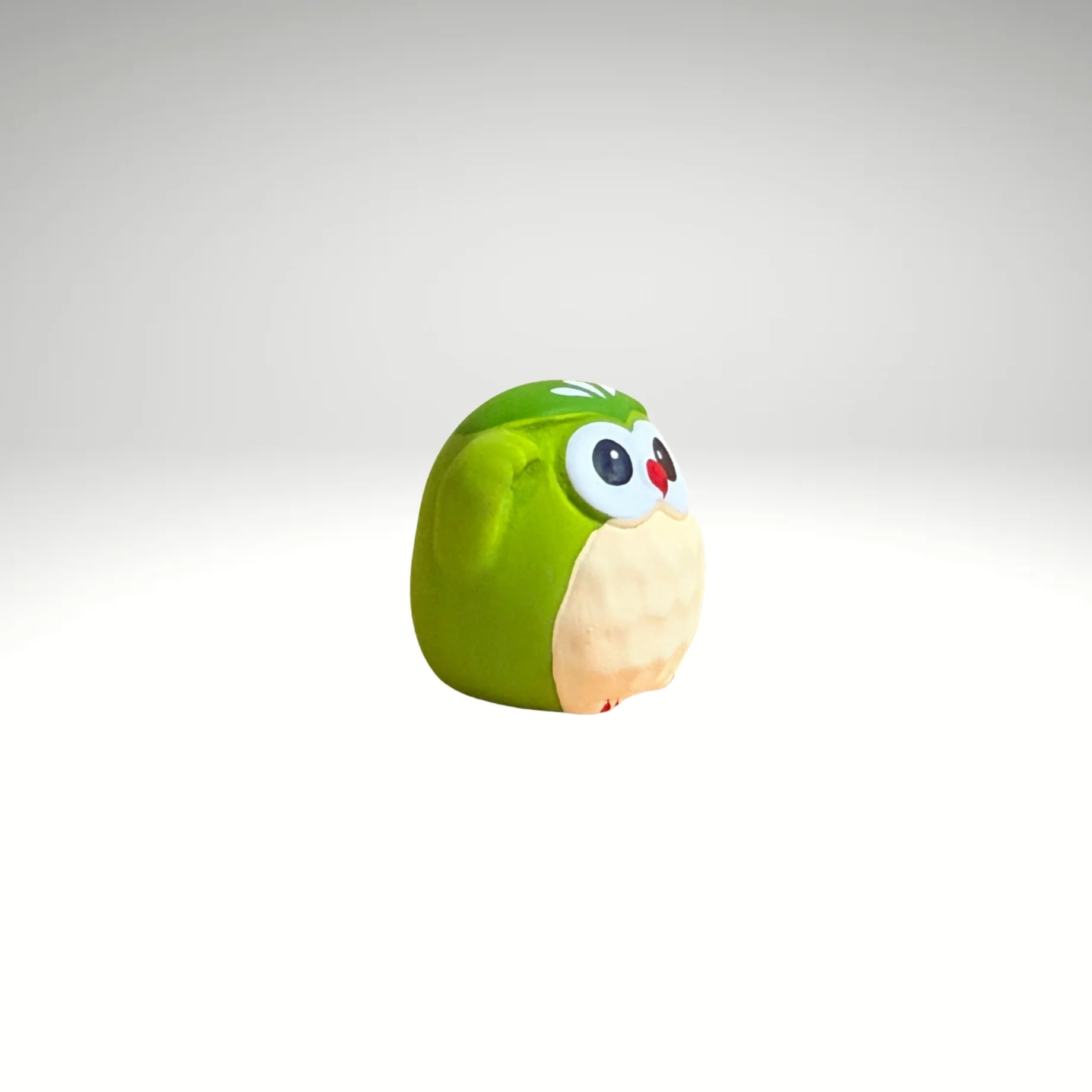 Okimono Lucky Owl - Green - Image 3