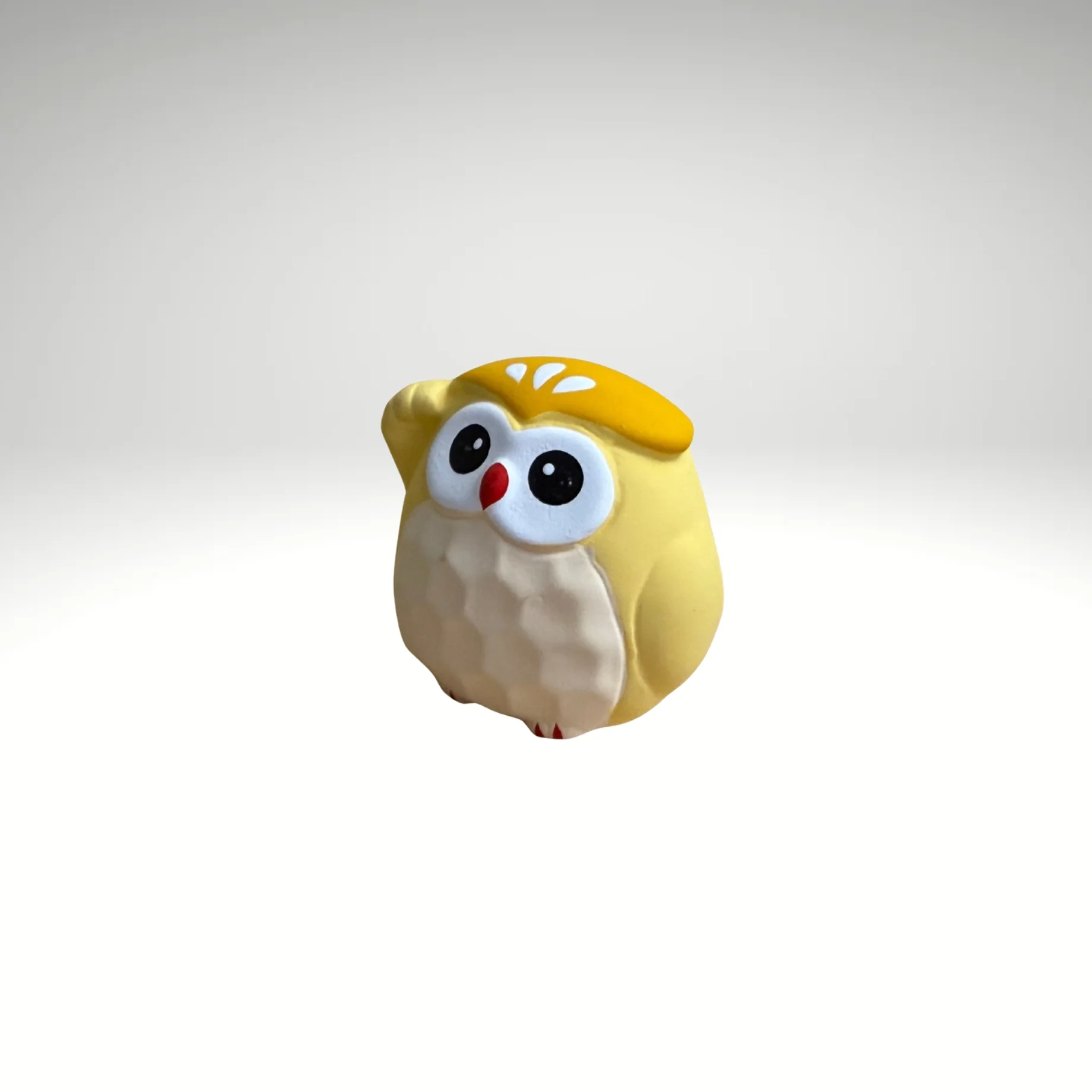 Okimono Lucky Owl - Yellow - Image 2