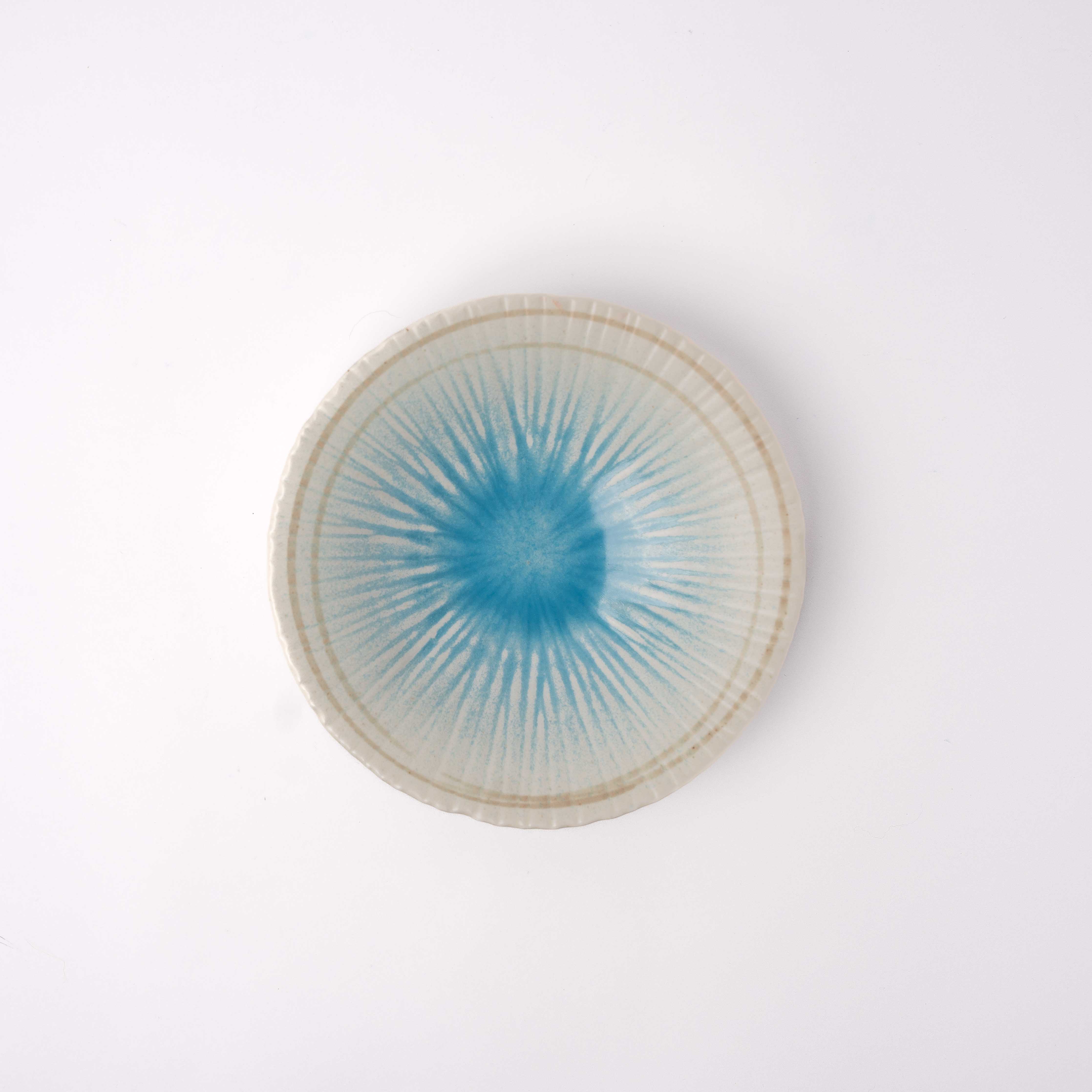 Okinawa Glaze Shallow Open Bowl 20cm - Image 2