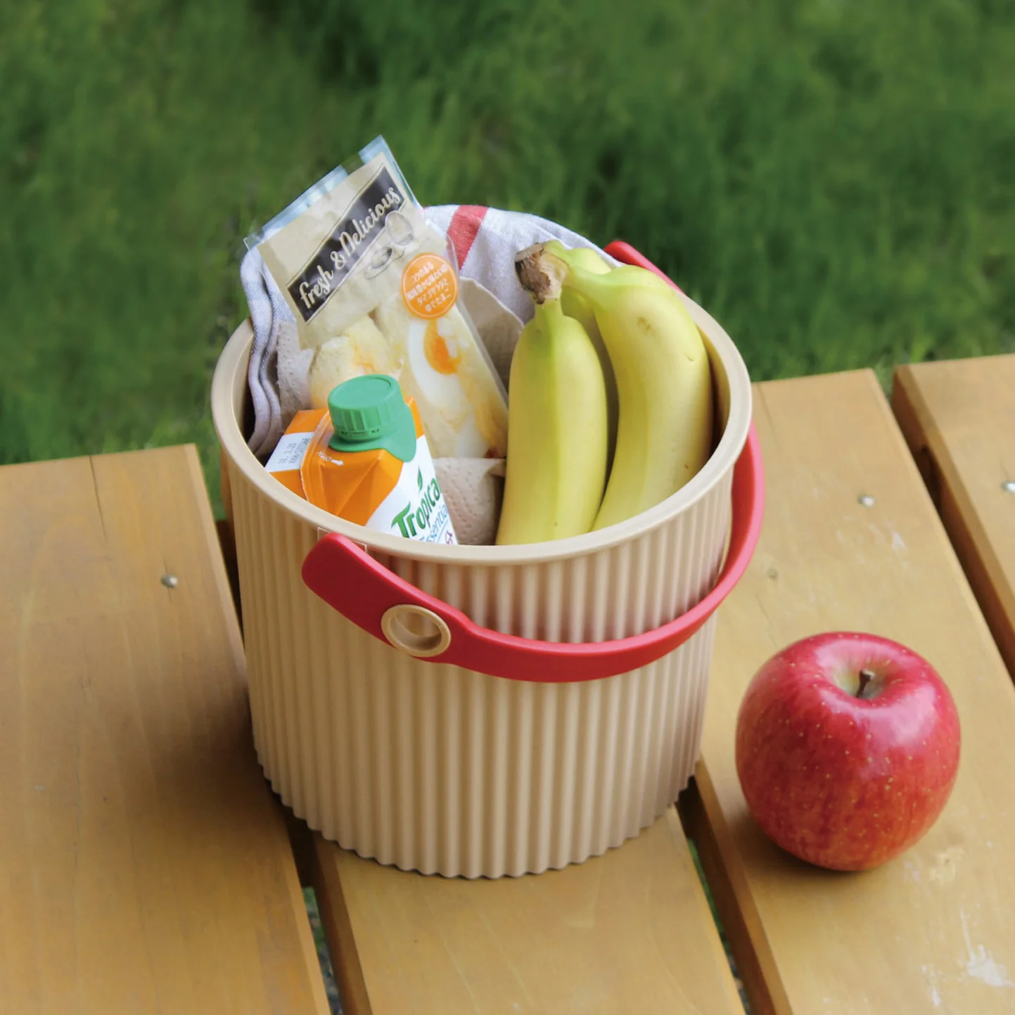 Hachiman Omnioutil mini Storage Bucket 4L - White - Image 4