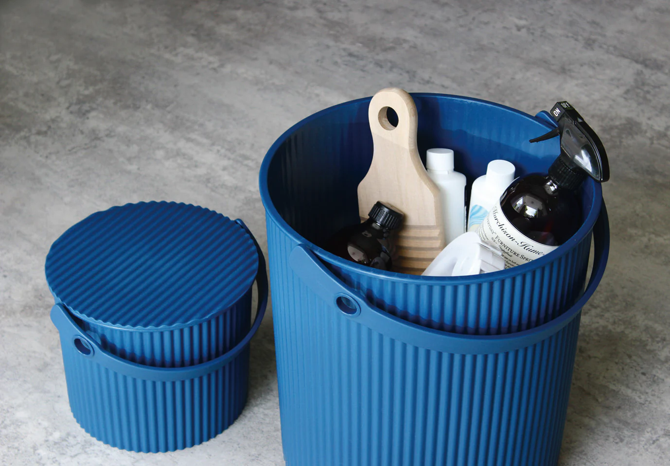 Hachiman Omnioutil S Storage Bucket 8L - Navy Blue - Image 3