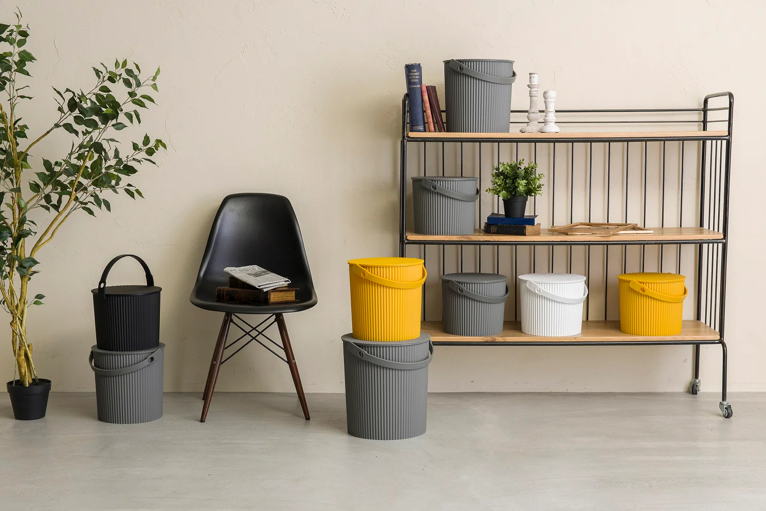 Hachiman Omnioutil S Storage Bucket 8L - Navy Blue - Image 6