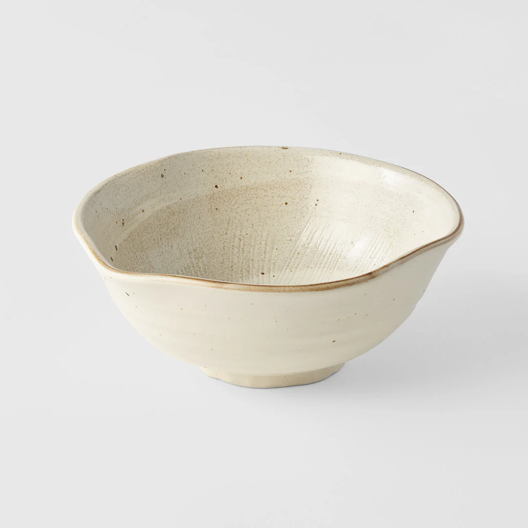 Spiral Sand organic bowl 18cm - Image 3