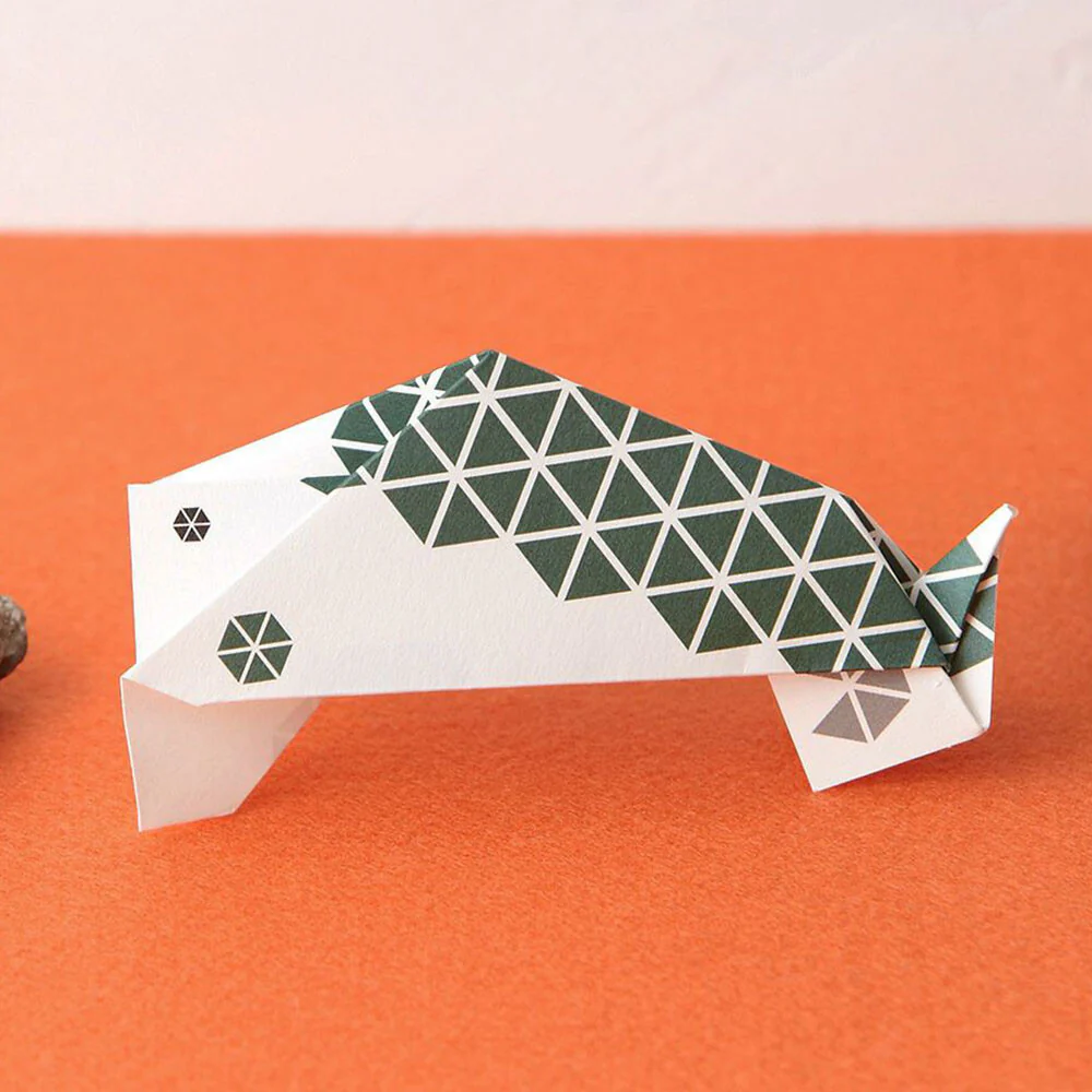Ori-Hagaki Japanese Geometric Origami Animal Postcard Set - Image 8