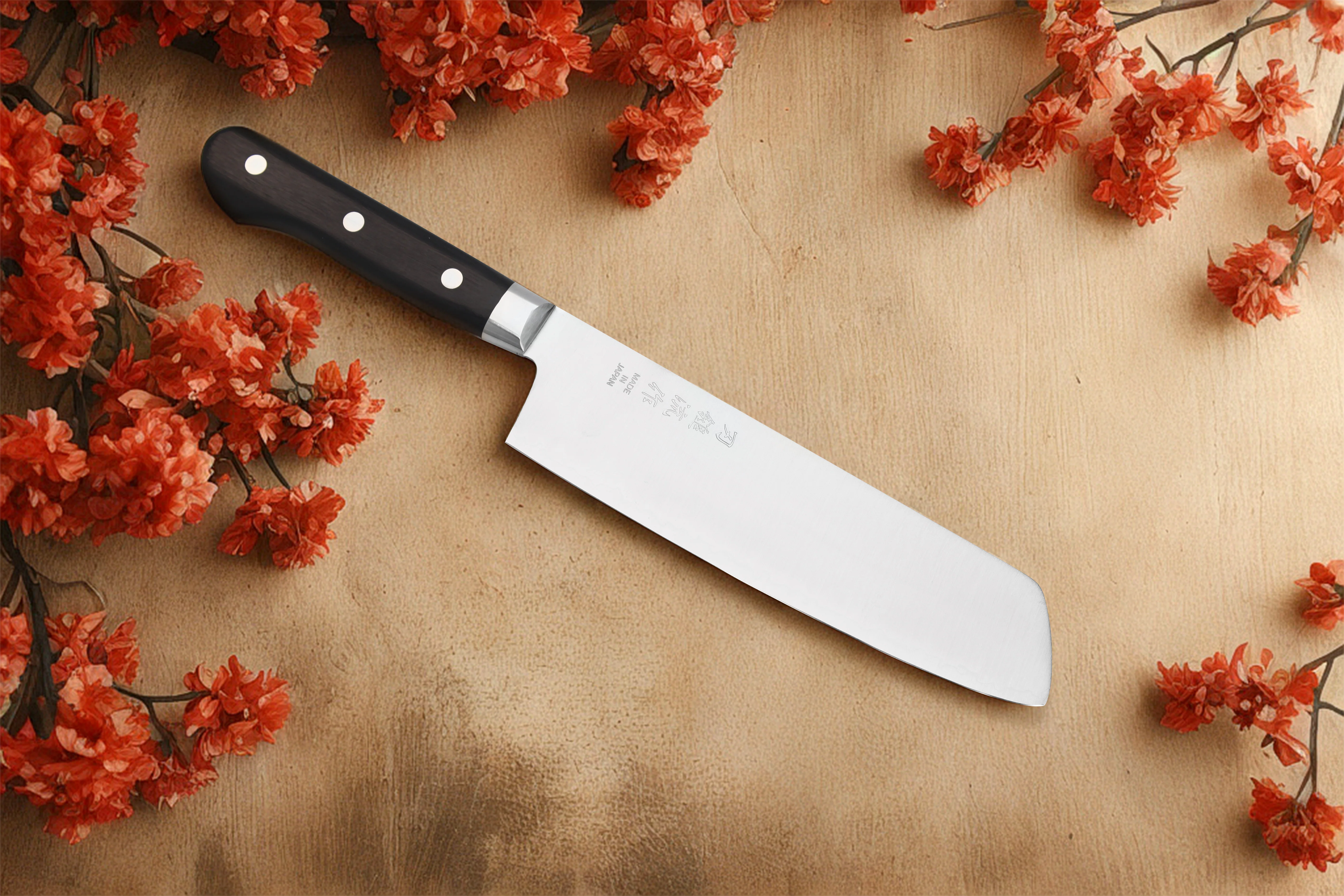 Pateru Warikomi Nakiri Knife 18cm - Image 7