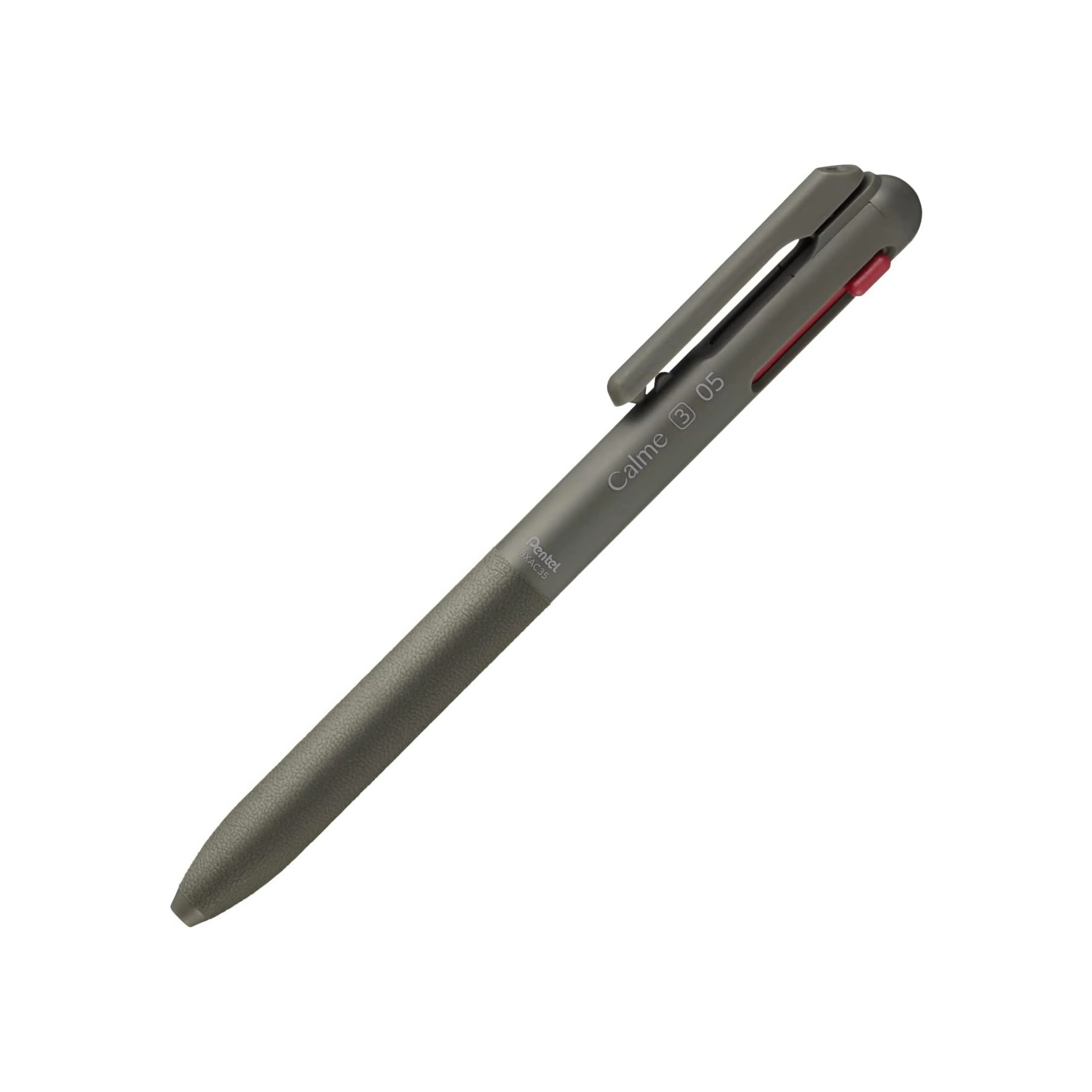 Pentel Calme 3 Colours Ballpoint Pen 0.5mm - Khaki