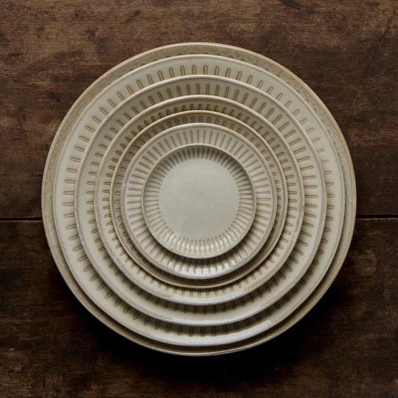 Ridged Alabaster udon bowl 18cm - Image 6