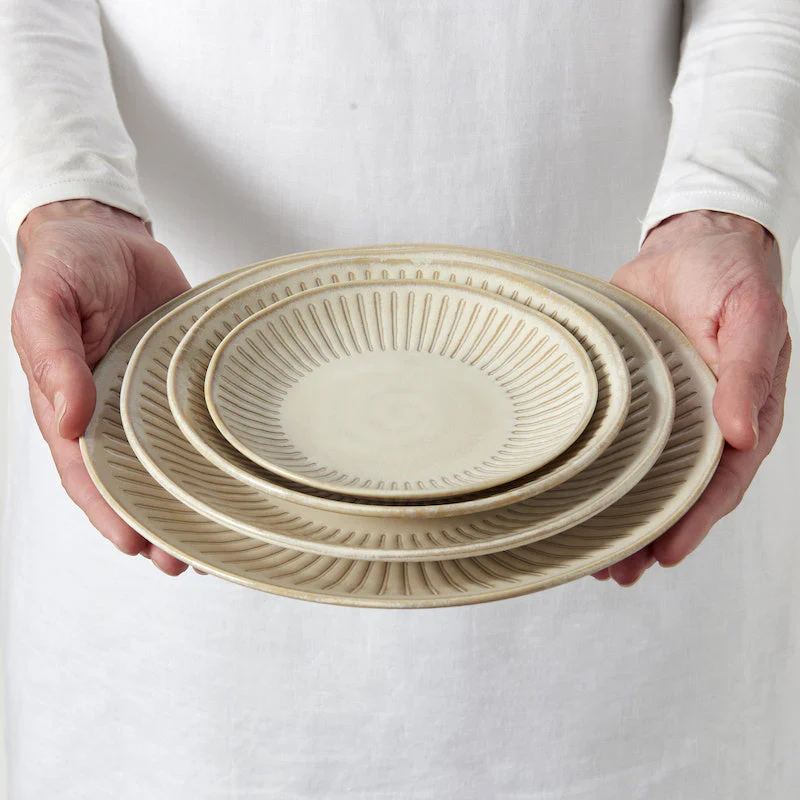 Ridged Alabaster tapas plate 16cm - Image 5