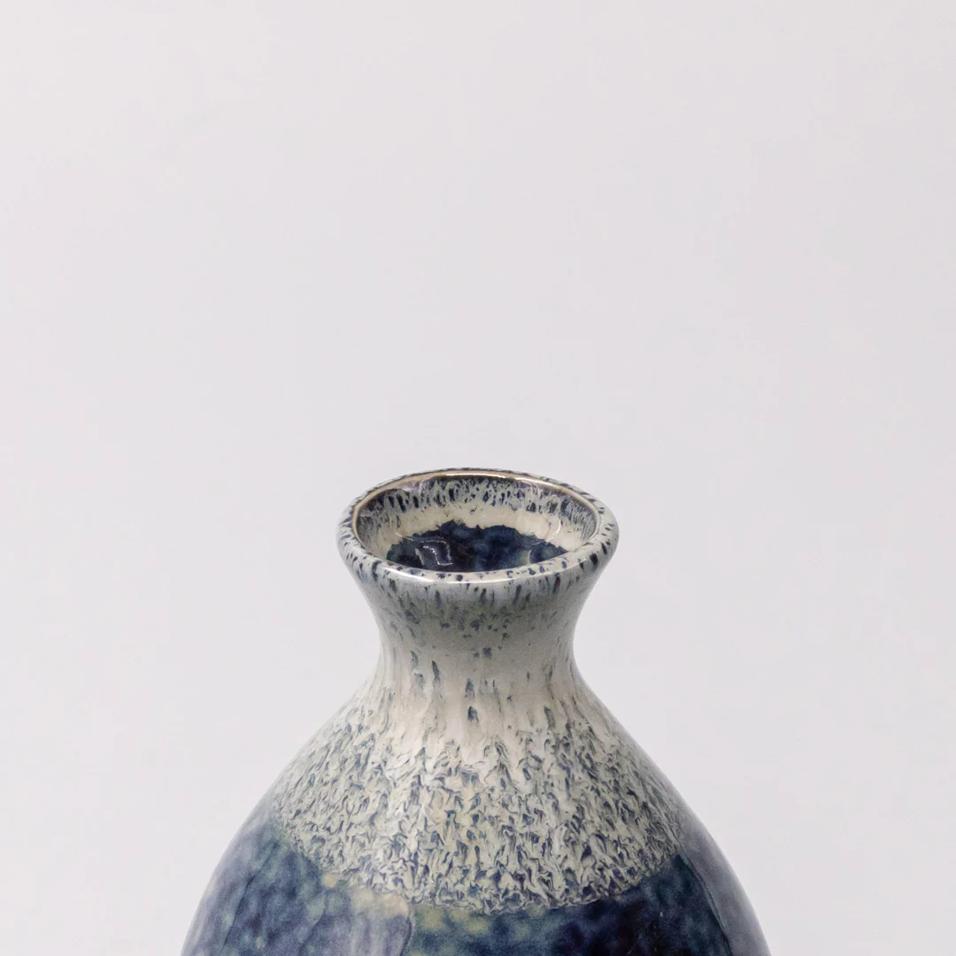 Sake jug Denim Drip 180ml - Image 3