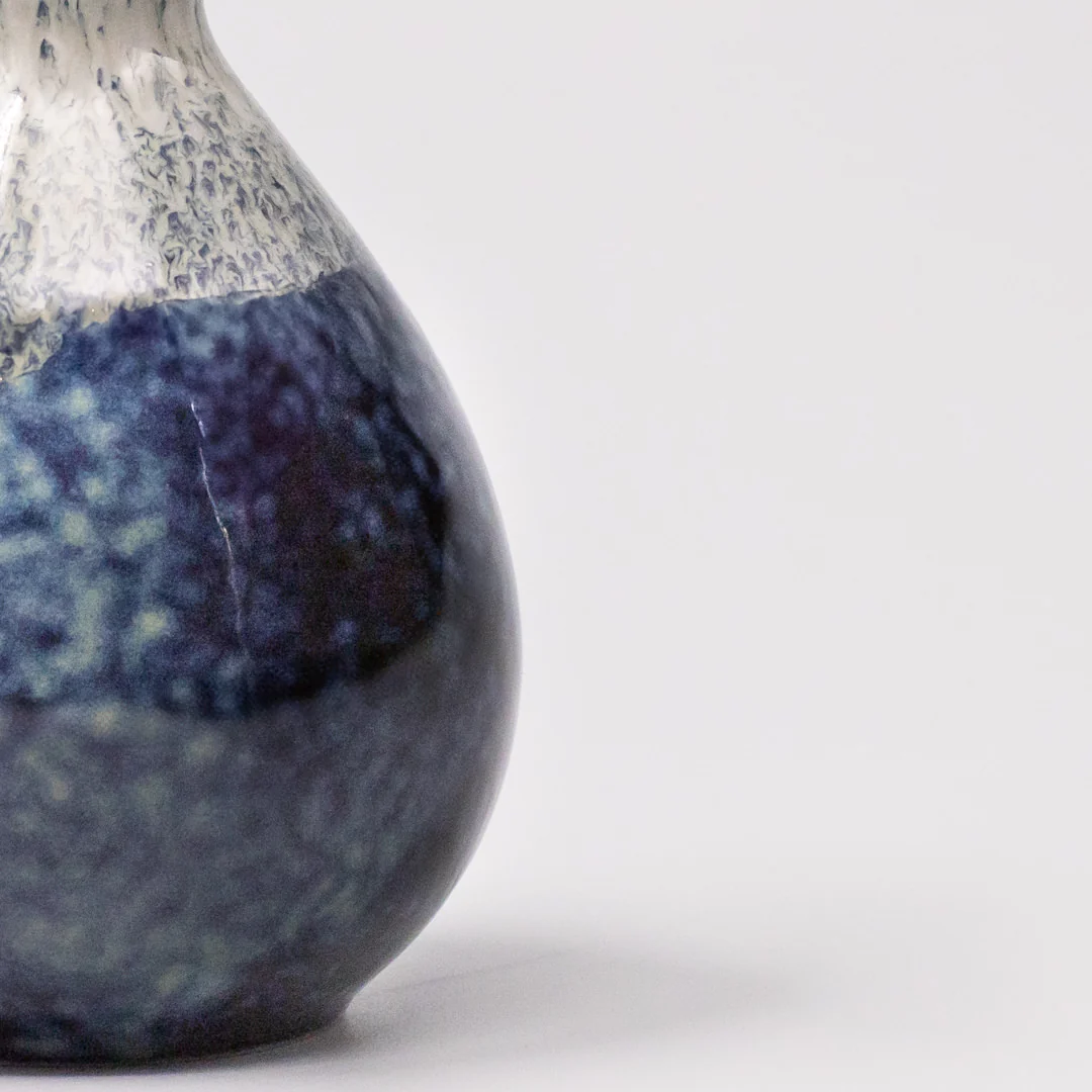 Sake jug Denim Drip 180ml - Image 4