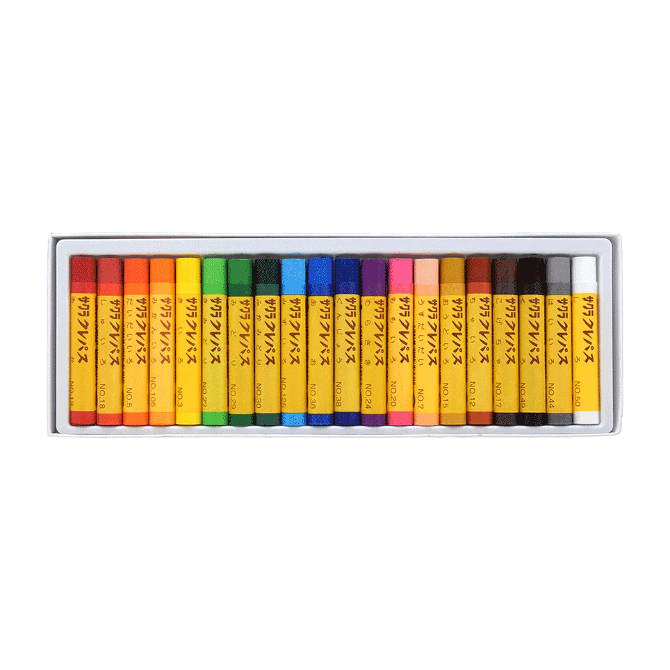 Sakura Cray-Pas Crayons - 20 Colours - Image 2