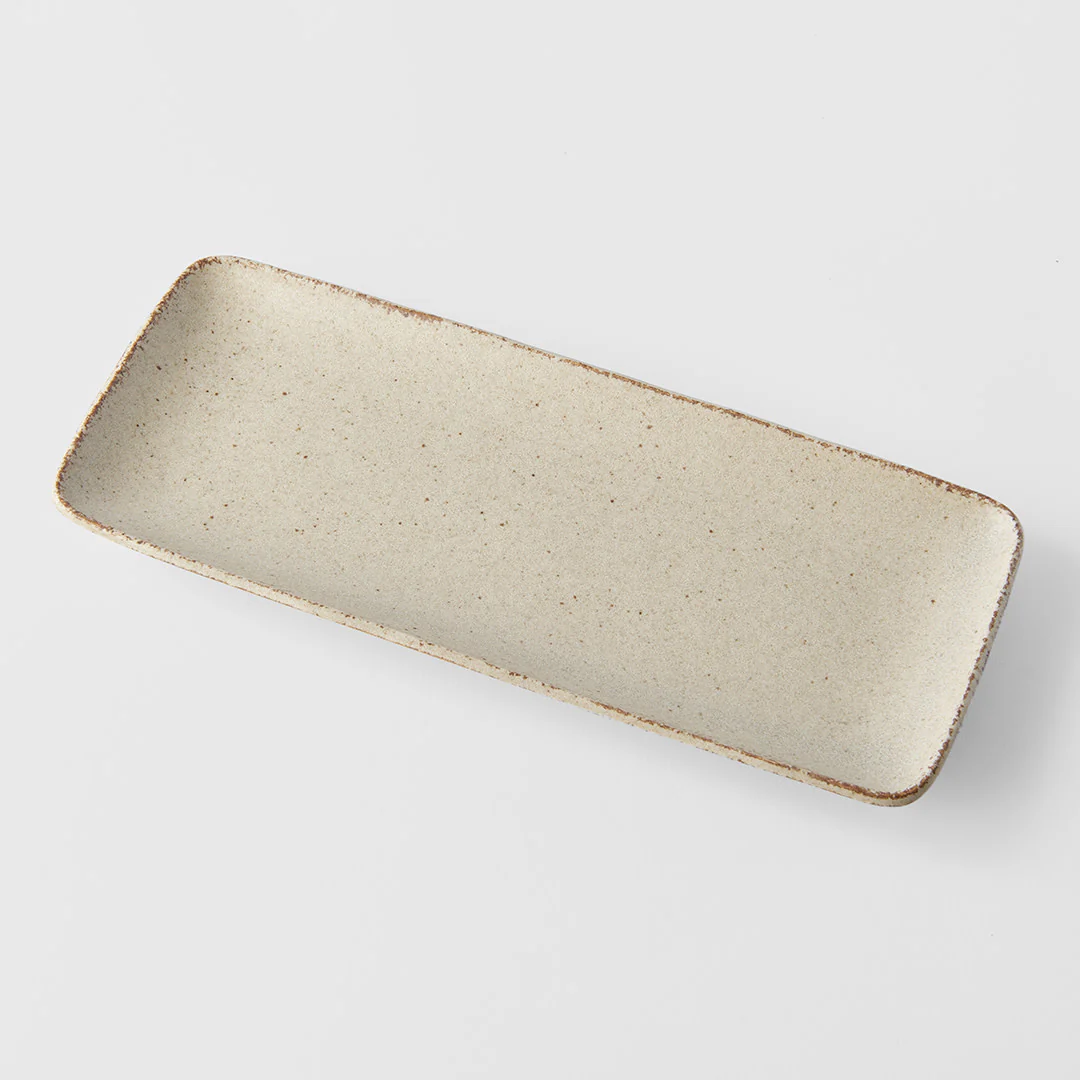 Sand Fade rectangular plate 29.5cm - Image 2
