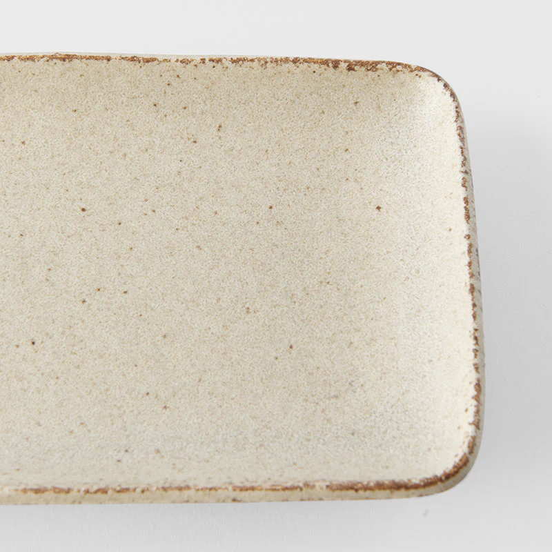 Sand Fade rectangular plate 29.5cm - Image 6