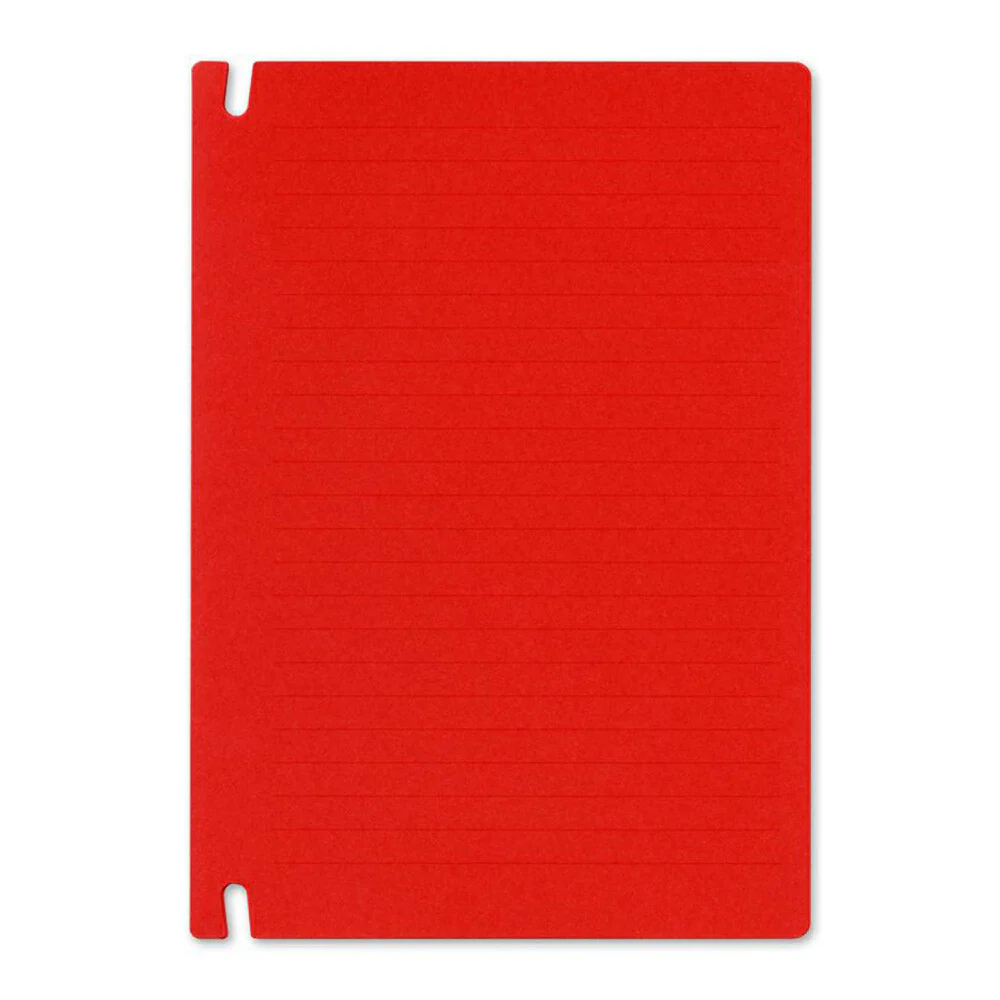 Sara Book A5 Ruled Refill Pages - Red