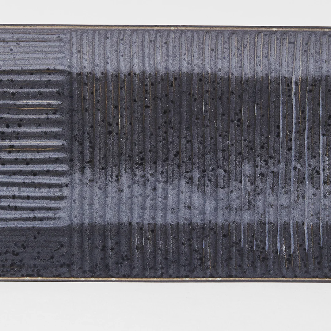 Sashimi Platter Line Design Black 33cm - Image 6