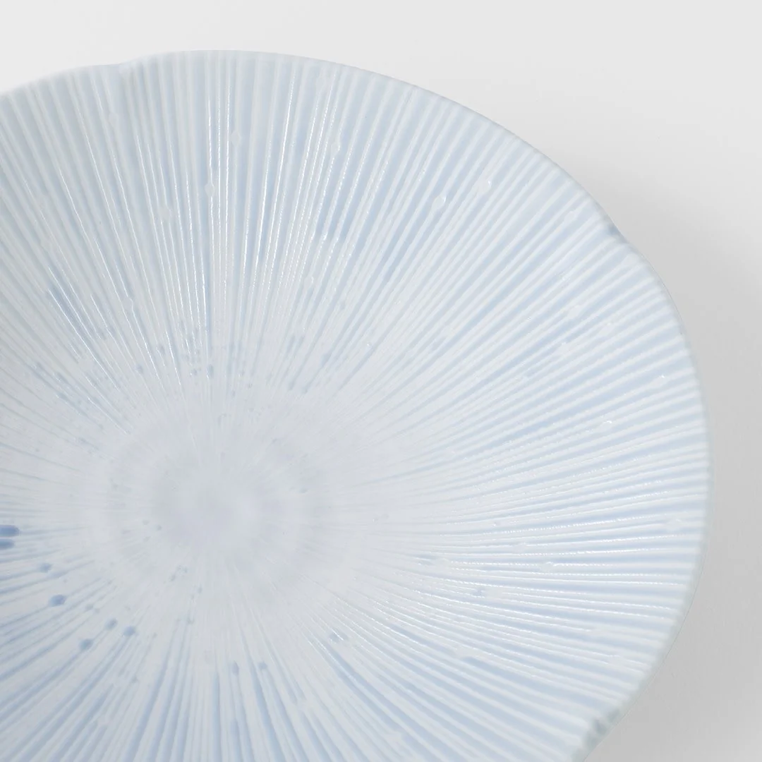 Ice Drift blue shallow bowl 22cm - Image 2