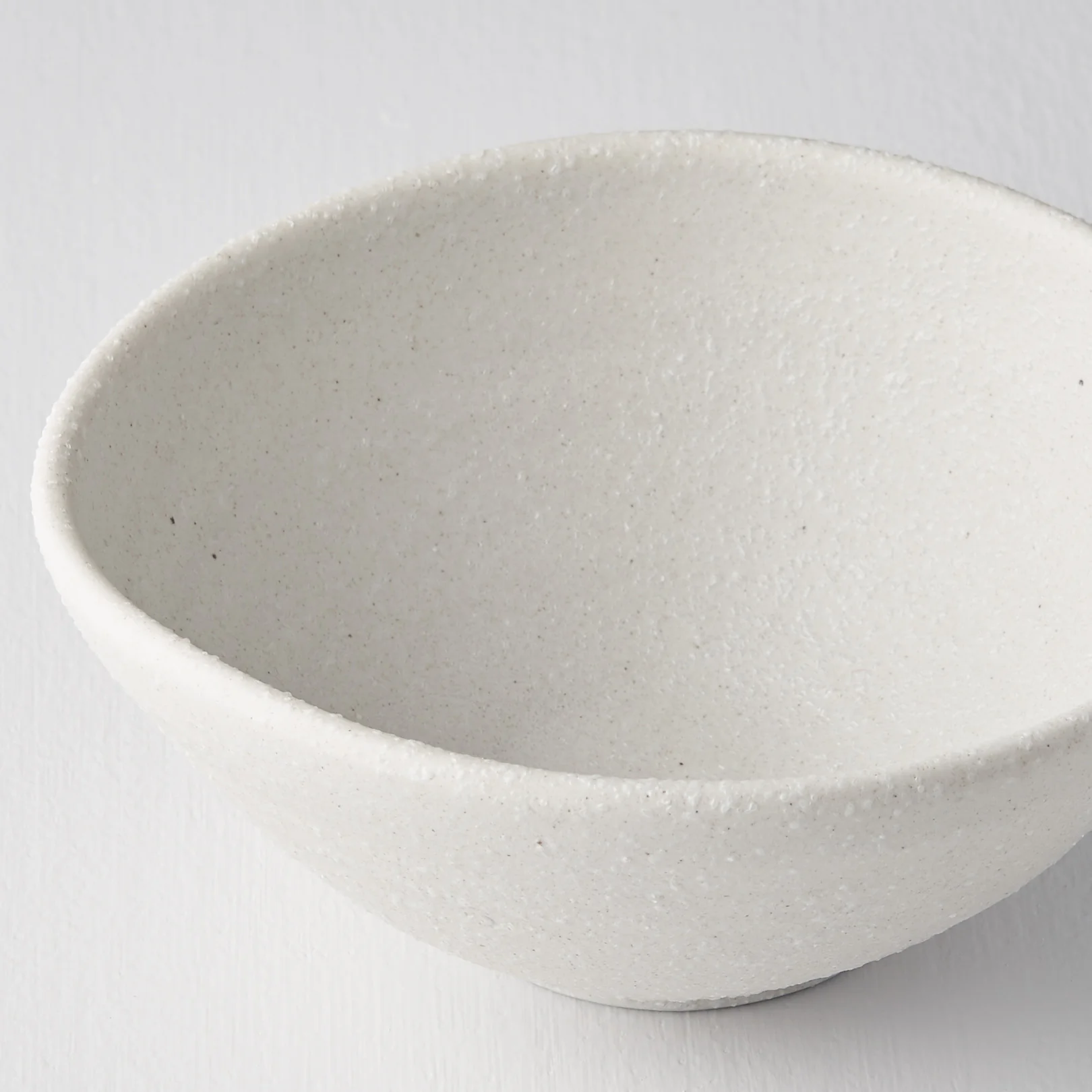 Shell White egg shaped bowl 13cm - Image 2