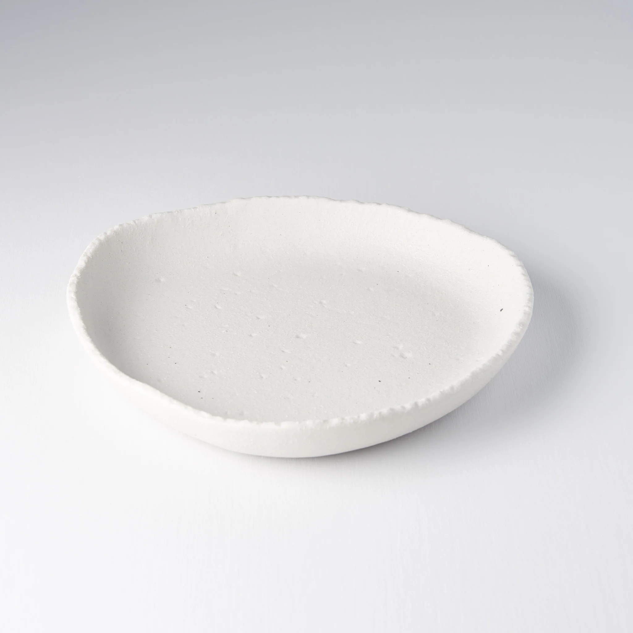 Shell White/Sand onigiri high rim slab 25cm