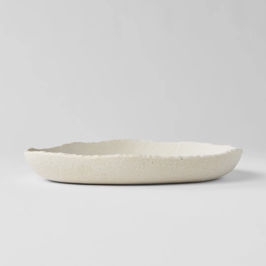 Shell White/Sand onigiri high rim slab 25cm - Image 2